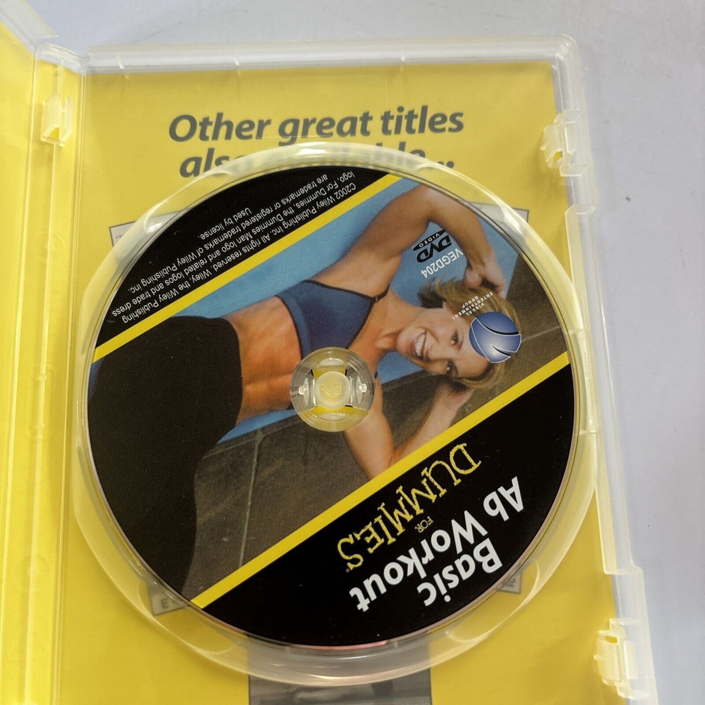 Basic Ab Workout for Dummies (DVD, 2002) Gay Gasper All Regions