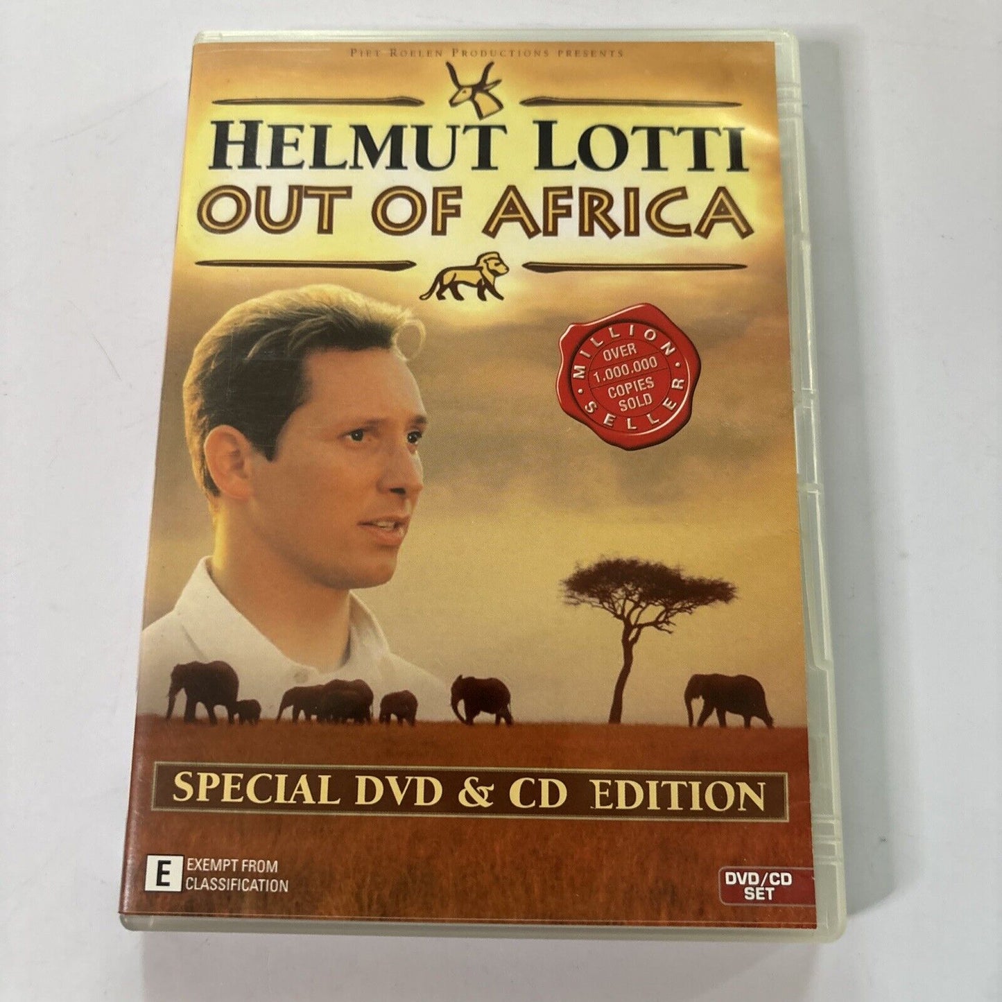 Helmut Lotti - Out Of Africa (DVD + CD, 2008) All Regions