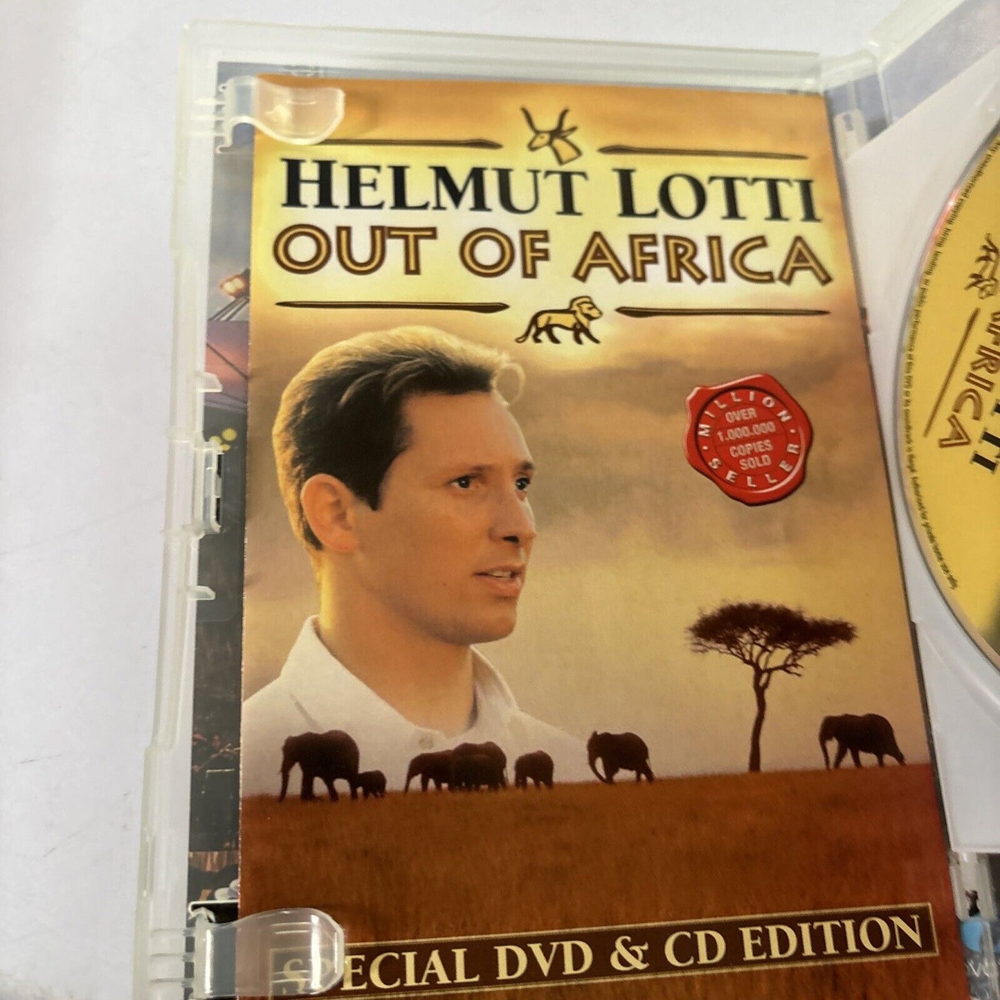 Helmut Lotti - Out Of Africa (DVD + CD, 2008) All Regions