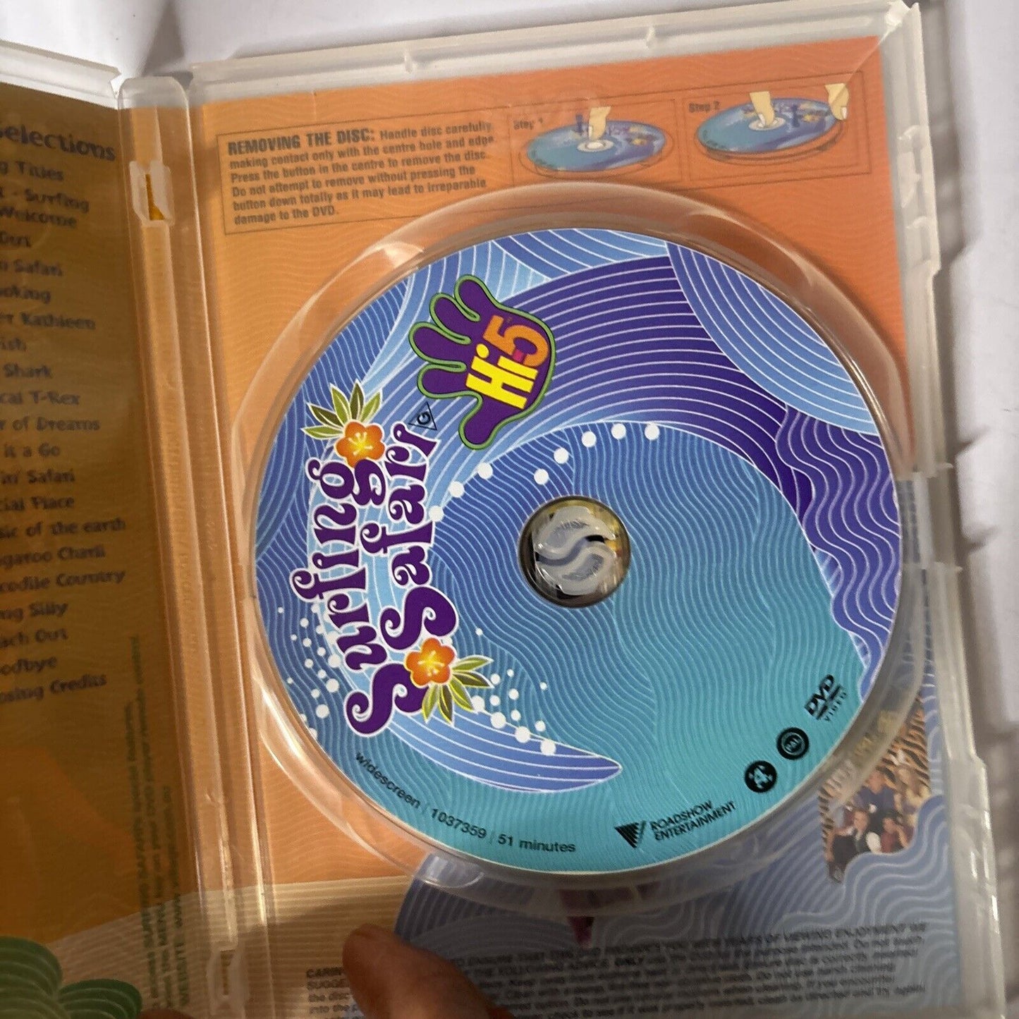 Hi-5 Surfing Safari (DVD, 2003) Region 4