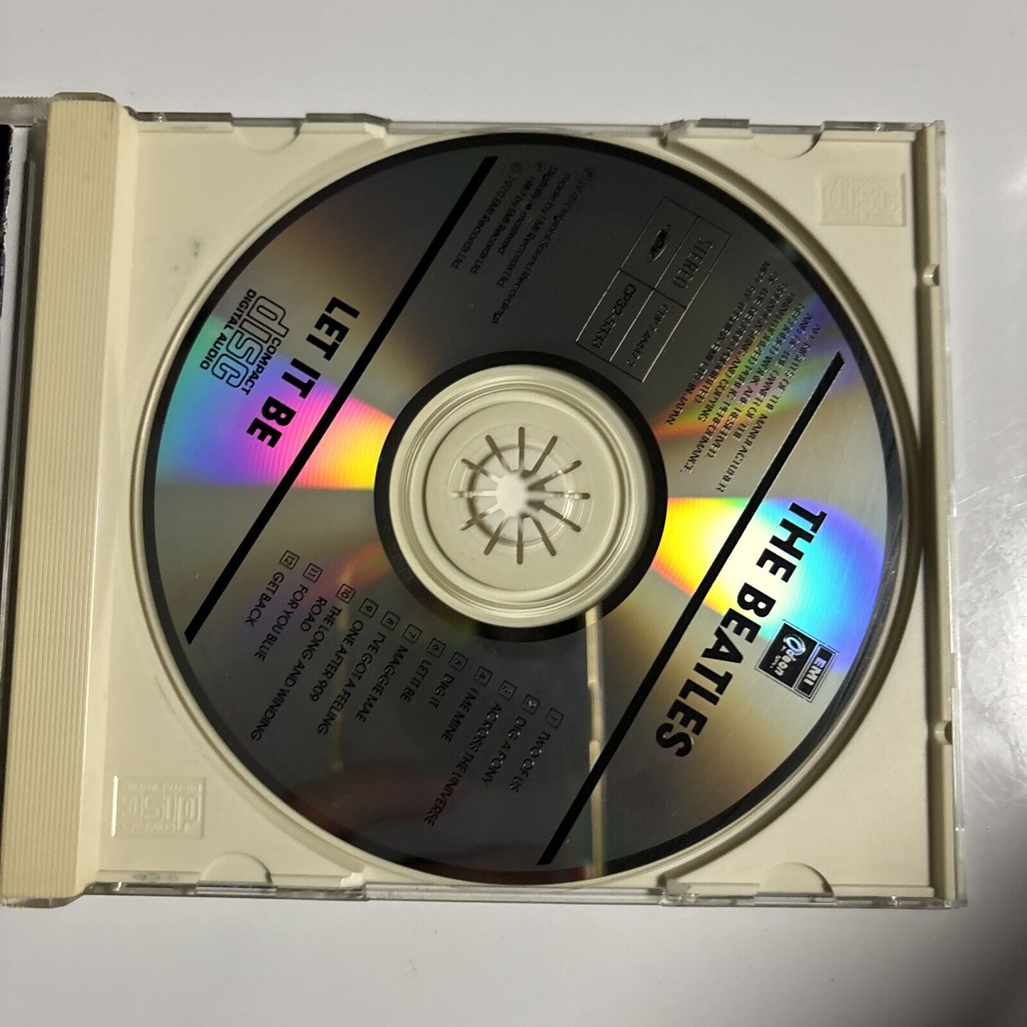 The Beatles - Let It Be (CD, 1987) Japan cp32-5333