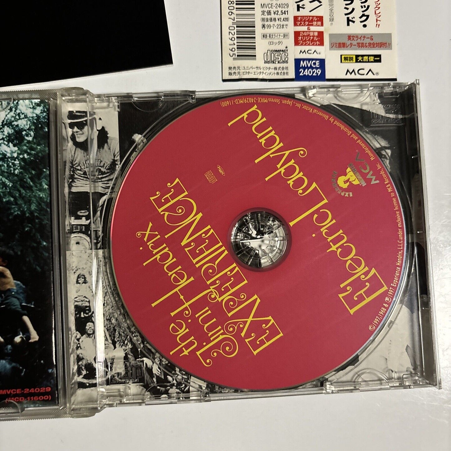 Jimi Hendrix Experience - Electric Ladyland (CD, 1997) Japan mvce-24029 obi