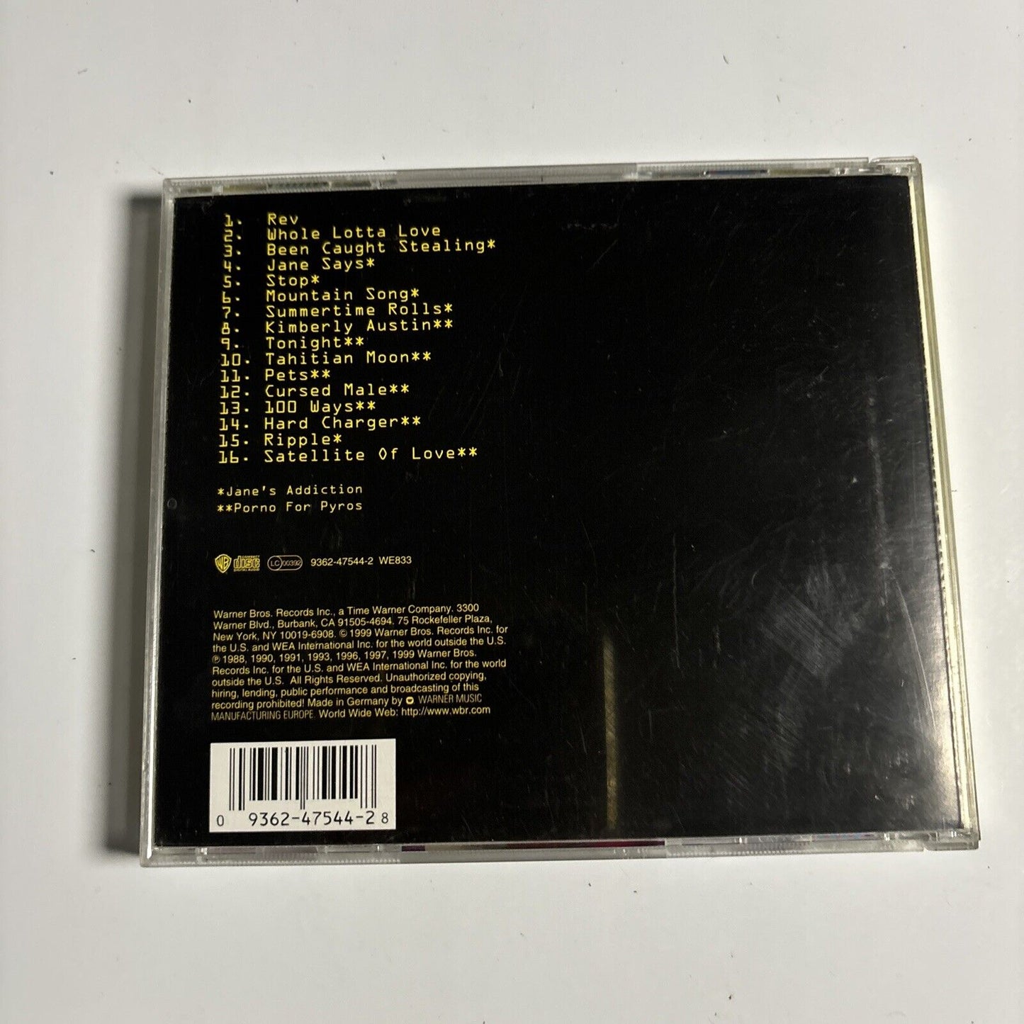 Perry Farrell - Rev (CD, 1999) Warner Bros. Records