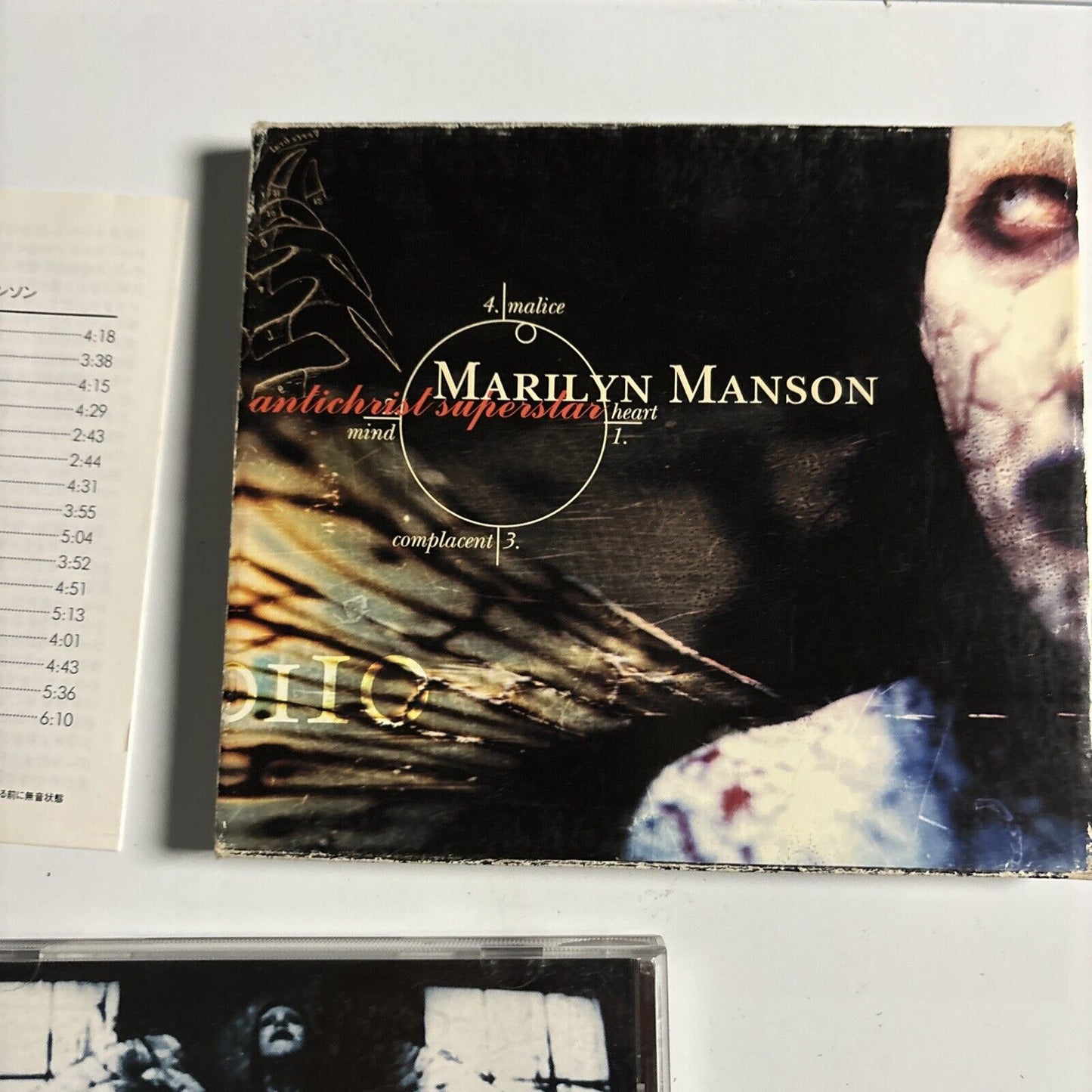 Marilyn Manson - Antichrist Superstar (CD, 1996) Japan mvcp-41