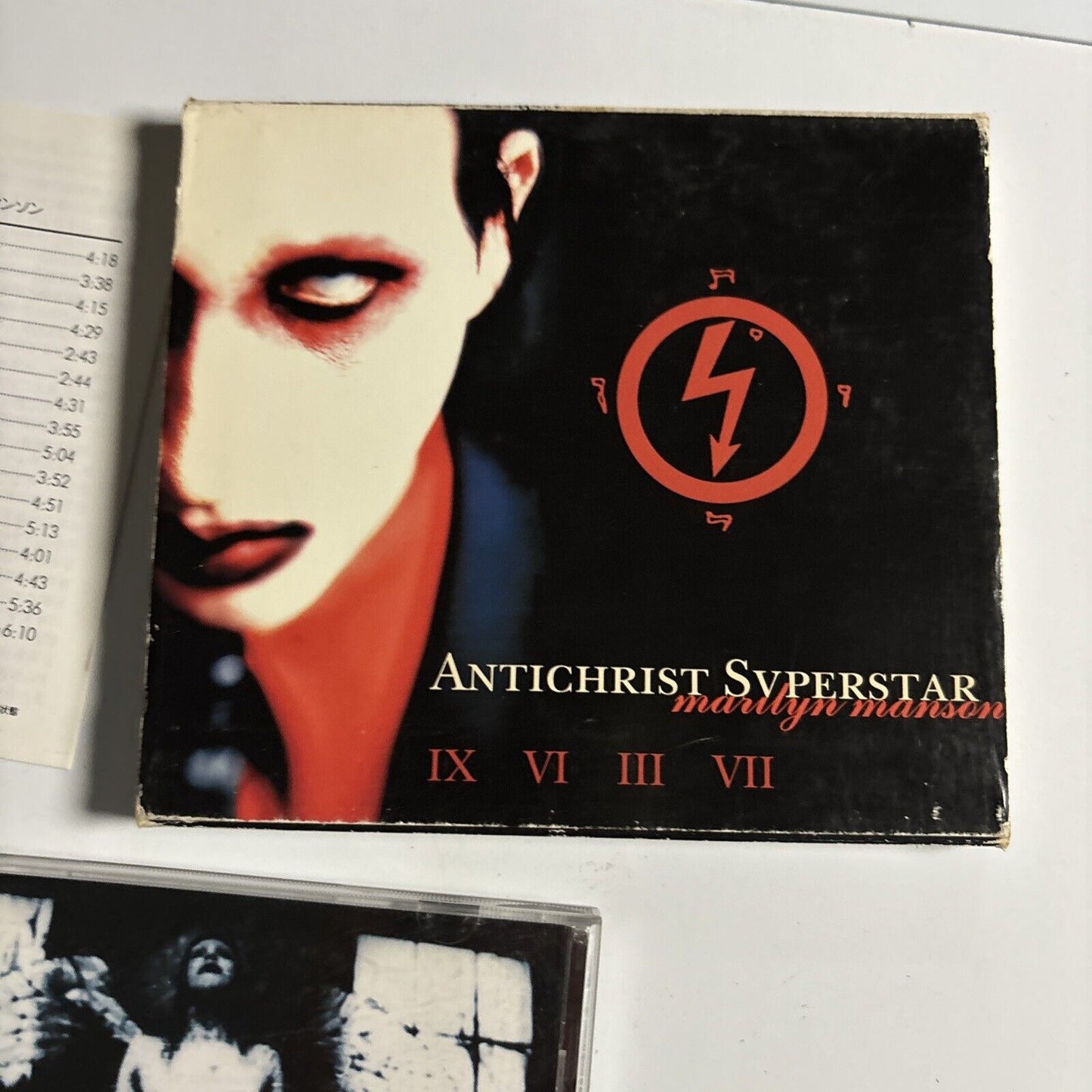 Marilyn Manson - Antichrist Superstar (CD, 1996) Japan mvcp-41