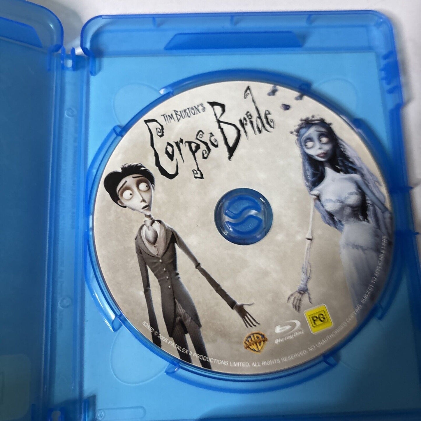 Tim Burton's Corpse Bride (Blu-ray, 2005) Johnny Depp Region B