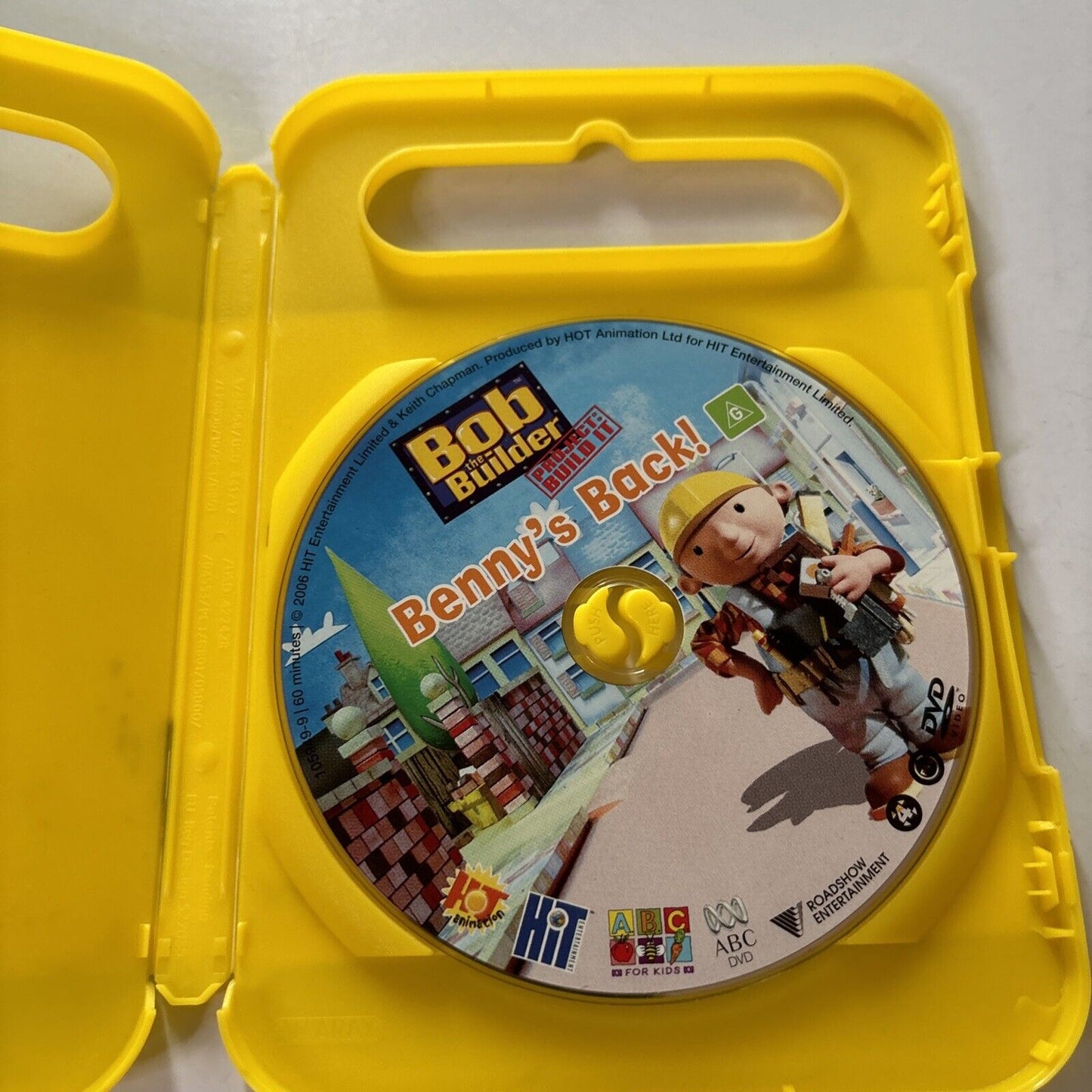 Bob the Builder - Benny's Back (DVD, 1999) Region 4
