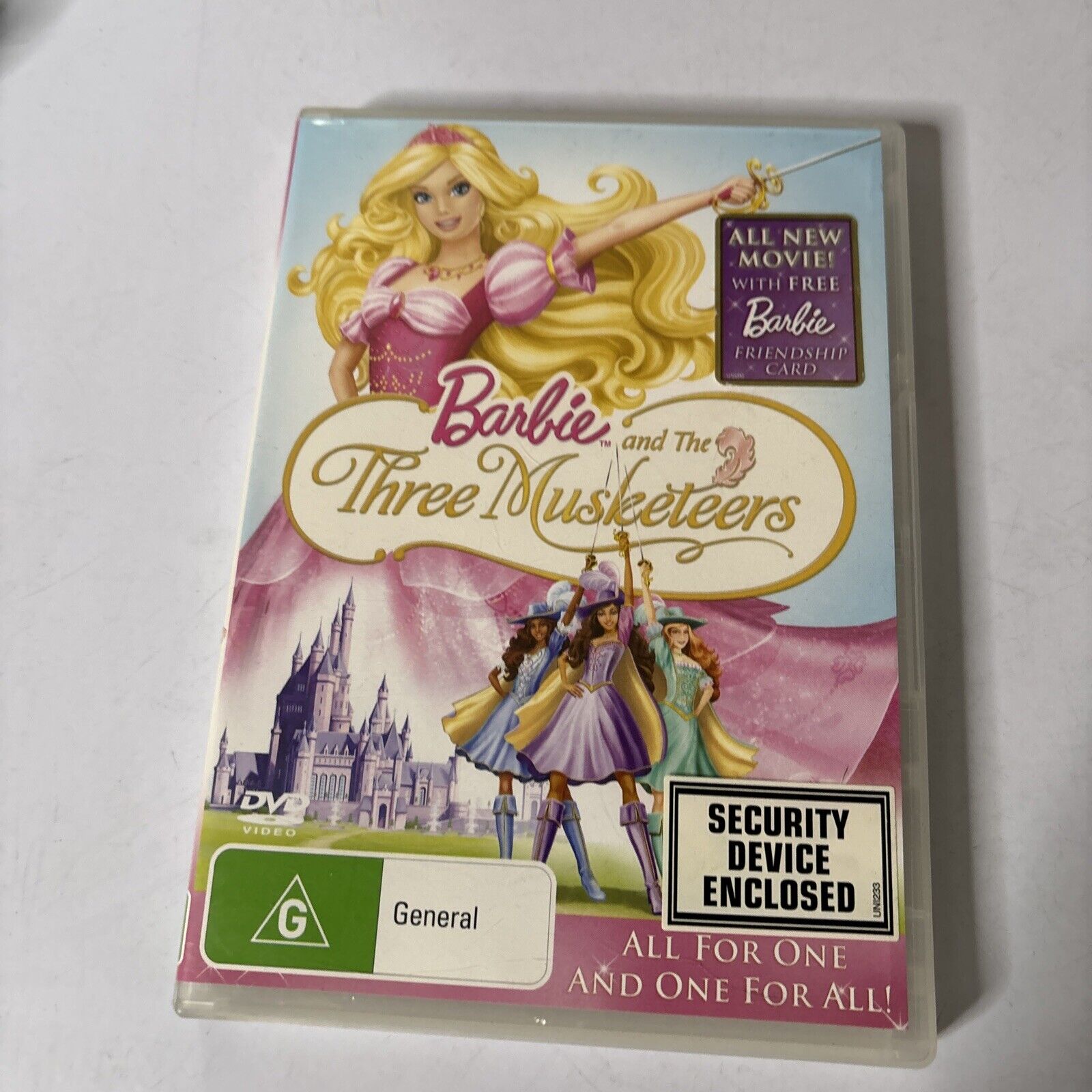 Dvd Barbie Moschettiera Barbie And The Three Musketeers (2009) DVD