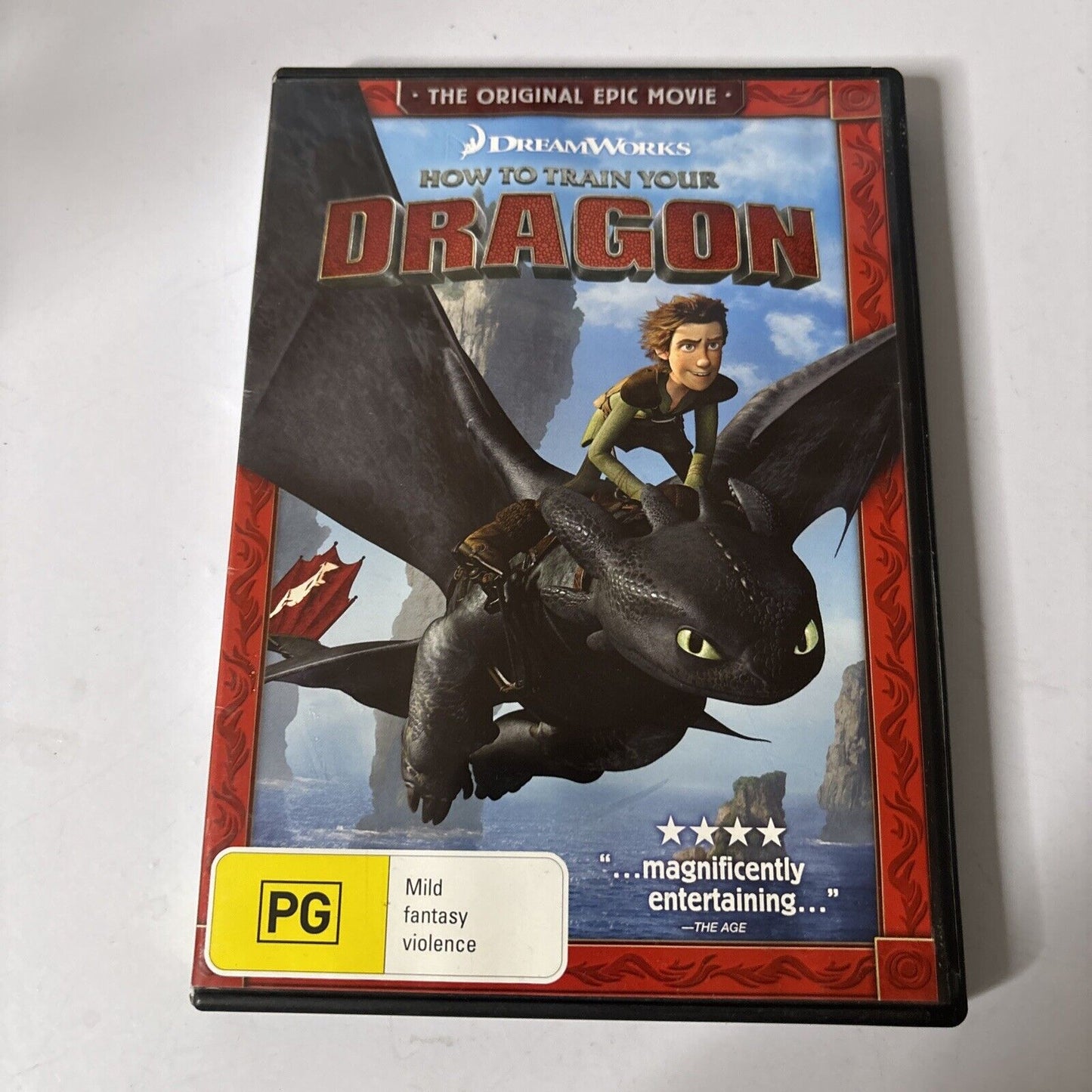 How To Train Your Dragon (DVD, 2010) Jay Baruchel, Gerard Butler Region 4