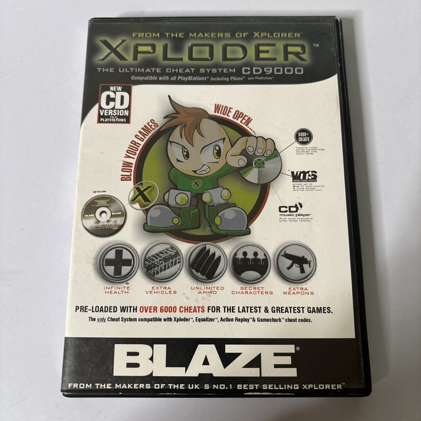Xploder - The Ultimate Cheat System CD9000 PlayStation