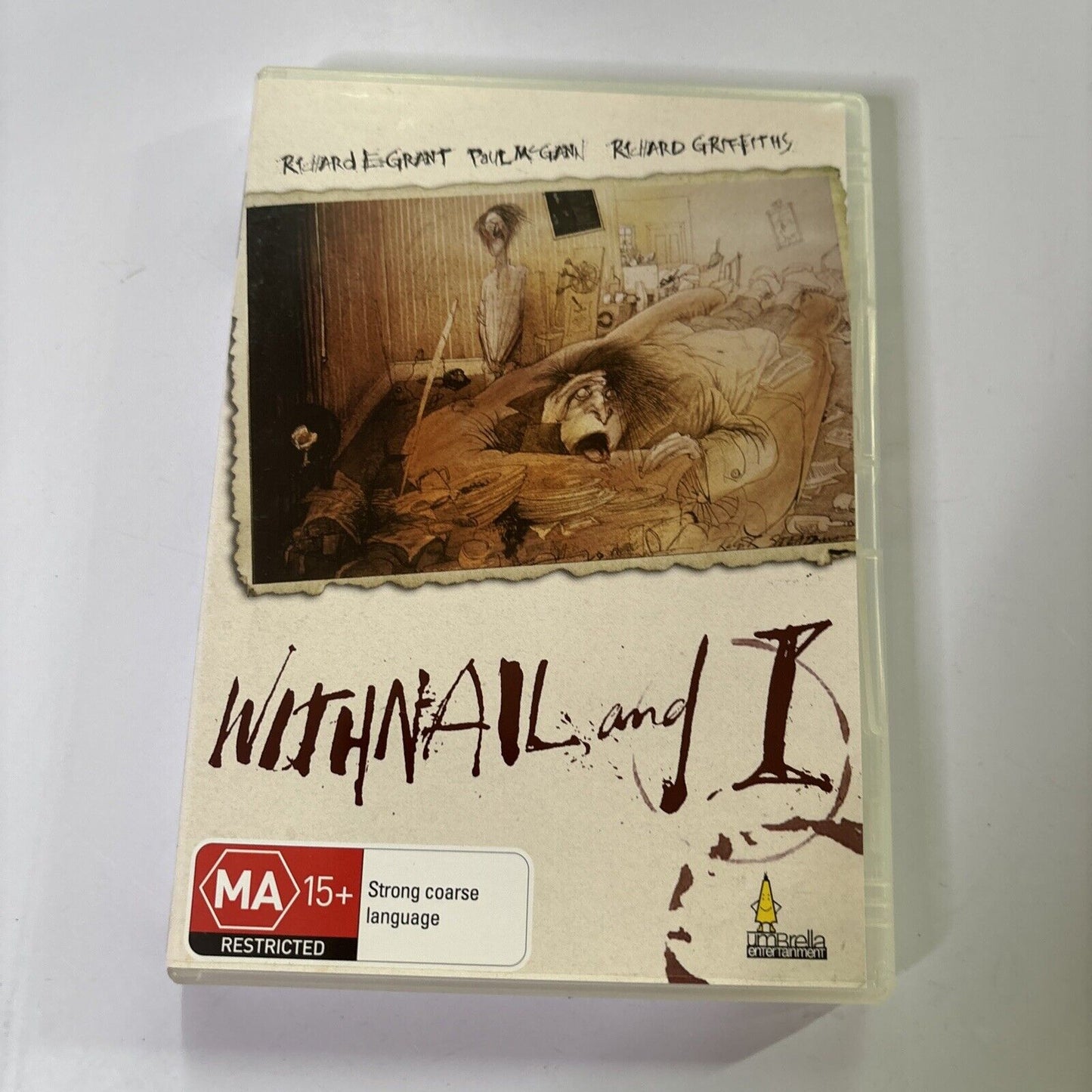 Withnail and I (DVD, 1987) Richard E. Grant, Richard Griffiths NEW Region 4