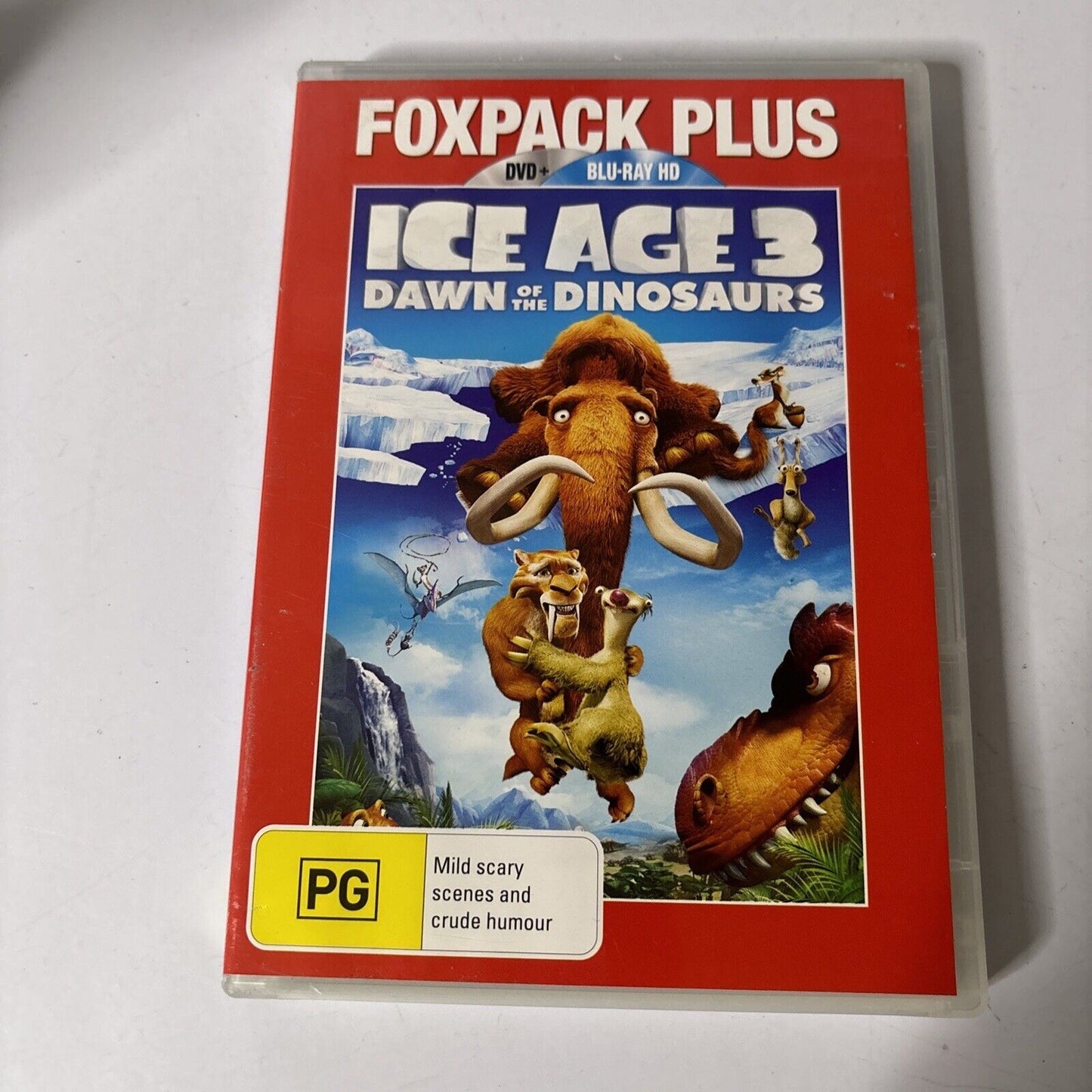 Ice Age 3 - Dawn of the Dinosaurs (Blu-ray + DVD, 2009) Region B & 4