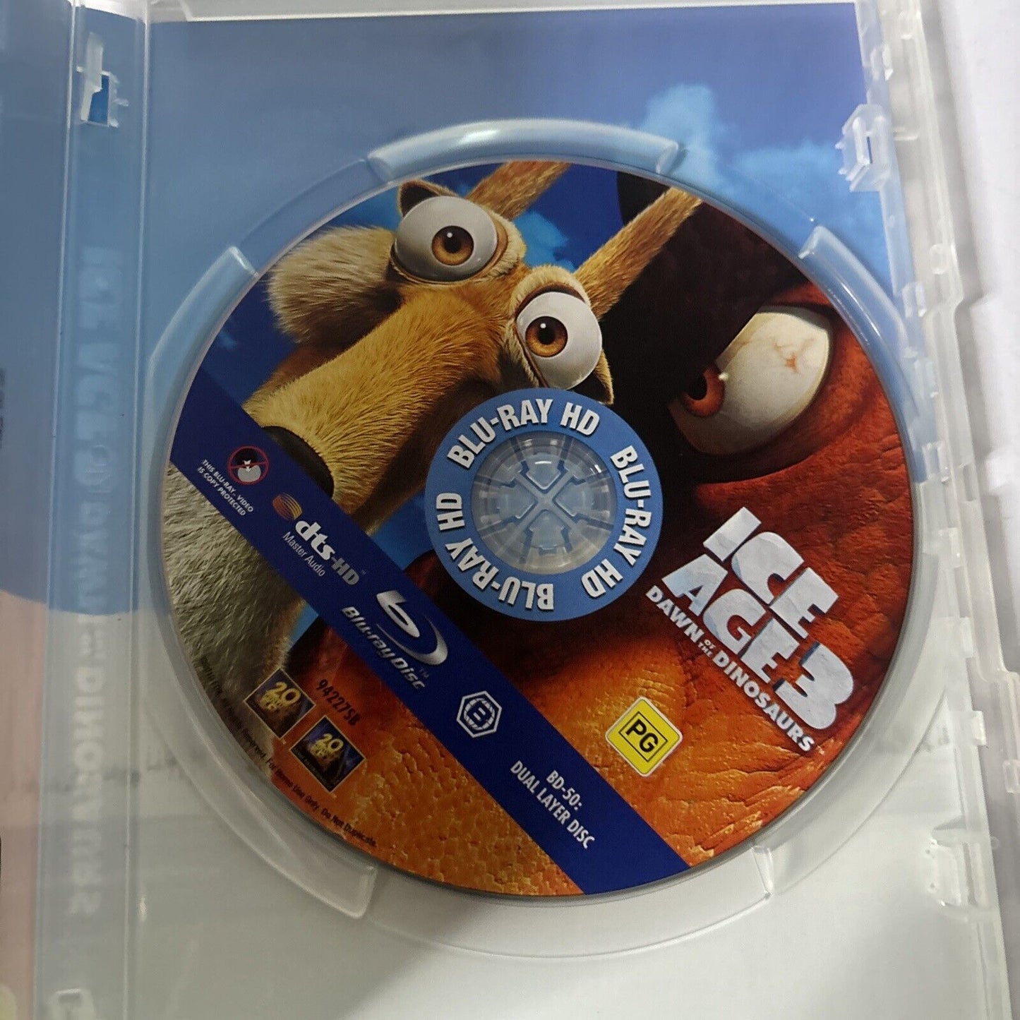Ice Age 3 - Dawn of the Dinosaurs (Blu-ray + DVD, 2009) Region B & 4