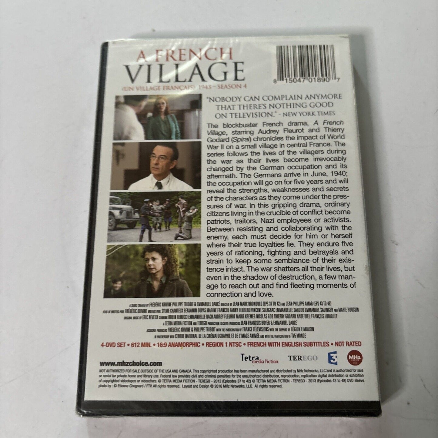 A French Village 1943 - Season 4 (DVD, 2016) Region 1 *New Sealed*