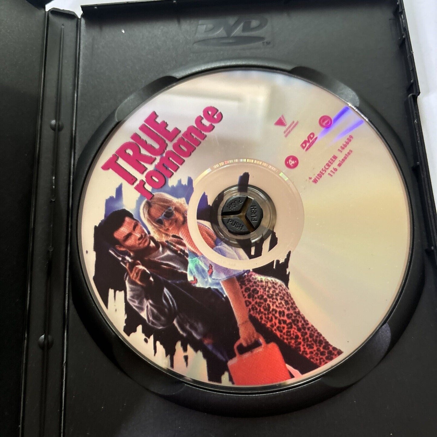 True Romance (DVD, 1993) Christian Slater, Patricia Arquette Region 4