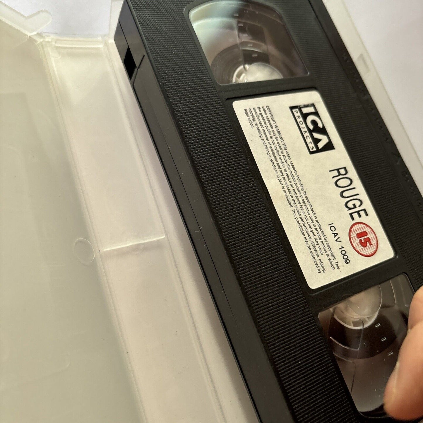 Rouge (VHS, 1989) Anita Mui, Leslie Cheung PAL