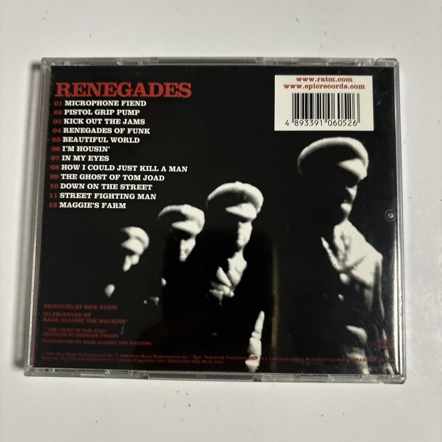 Rage Against The Machine - Renegades (CD, 2000) 499921 2