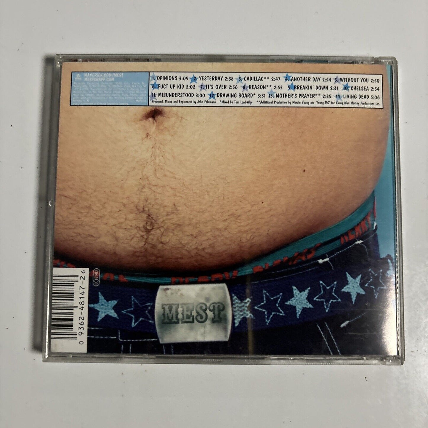Mest - Destination Unknown (CD, 2001) Rock Country