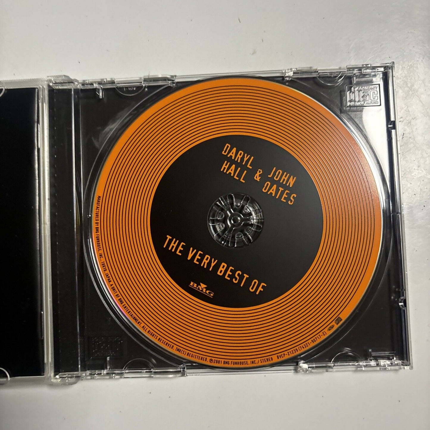 Daryl Hall & John Oates - The Very Best Of (CD, 2001) Japan bvcp-21239 Obi