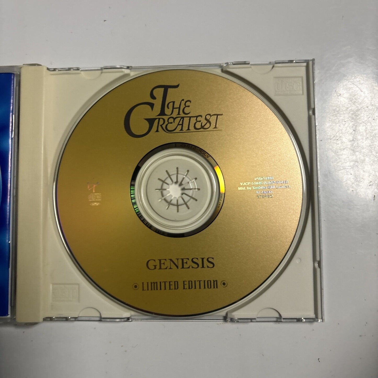 Genesis - The Greatest - Limited Edition (CD, 1998) Japan vjcp-51045