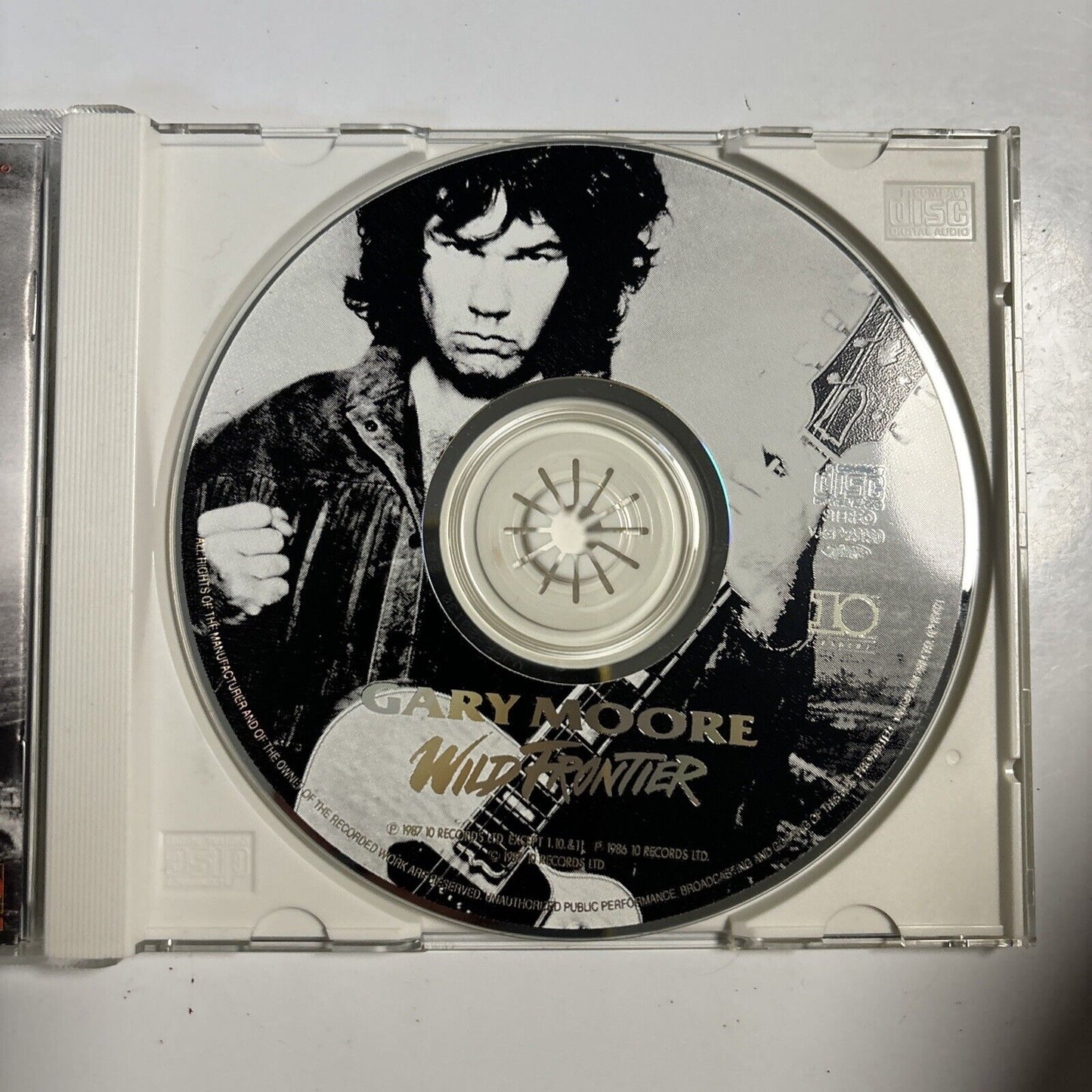 Gary Moore - Wild Frontier (CD, 1992) Japan vjcp-23130