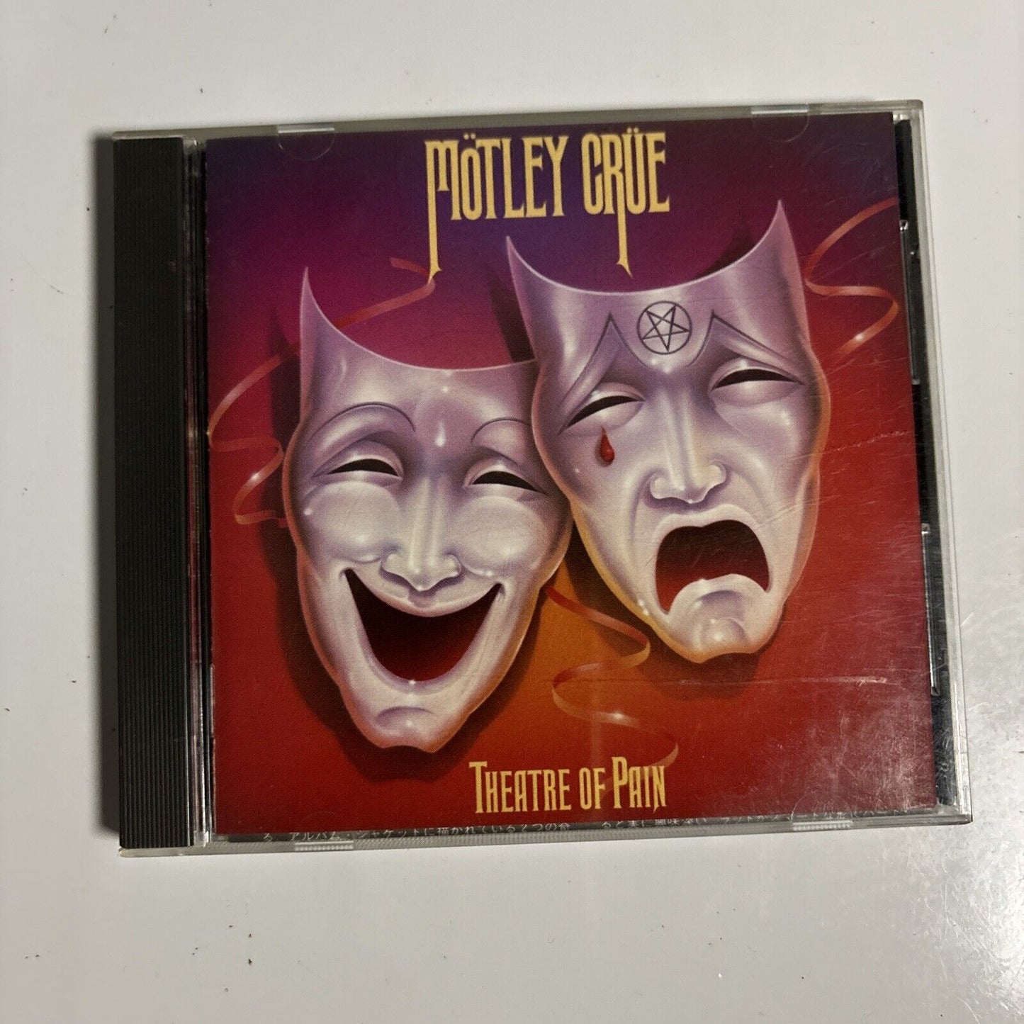 Mötley Crüe - Theatre Of Pain (CD, 1985) Japan 9-60418-2