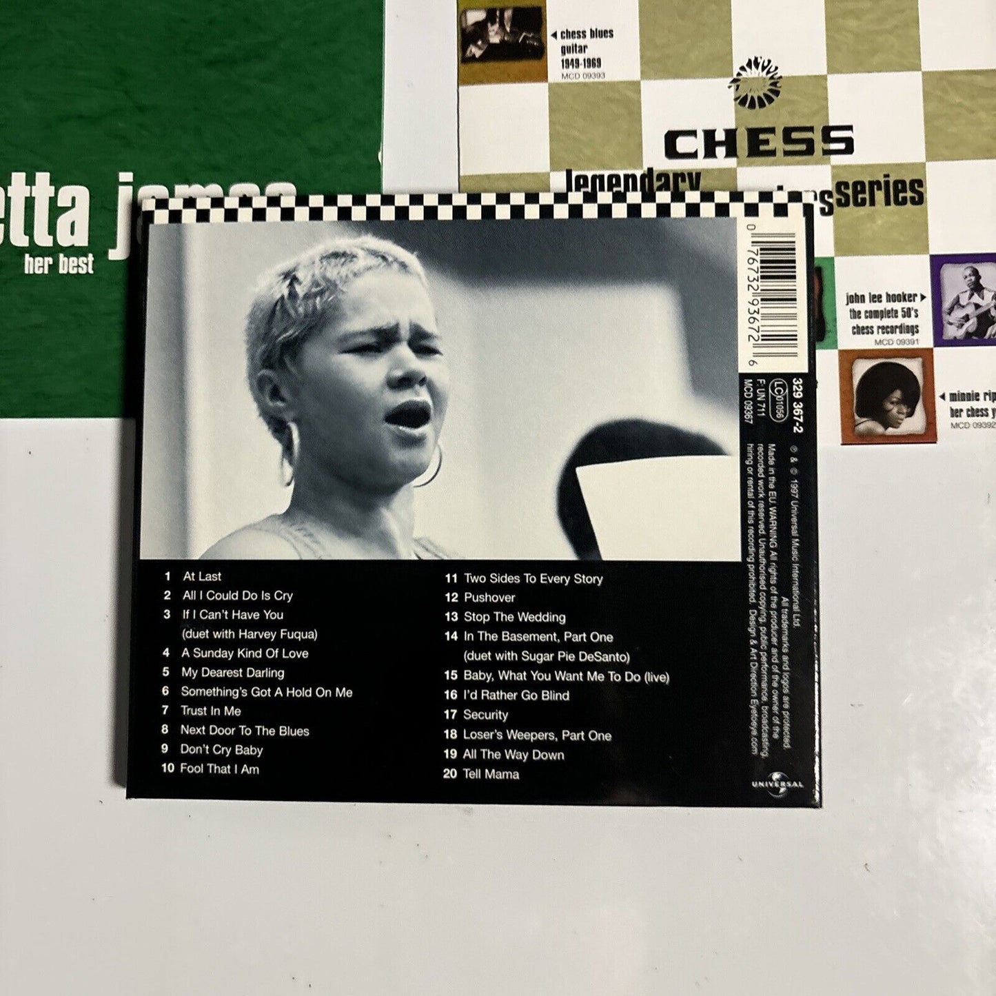 Etta James - Her Best (CD, 1997) Funk / Soul MCD 09367