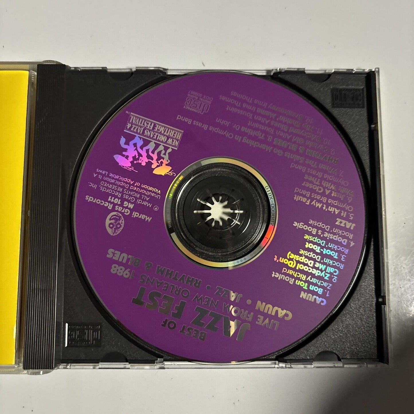 Best Of Jazz Fest - Live From New Orleans (CD, 1991) Mardi Gras Records MG1011