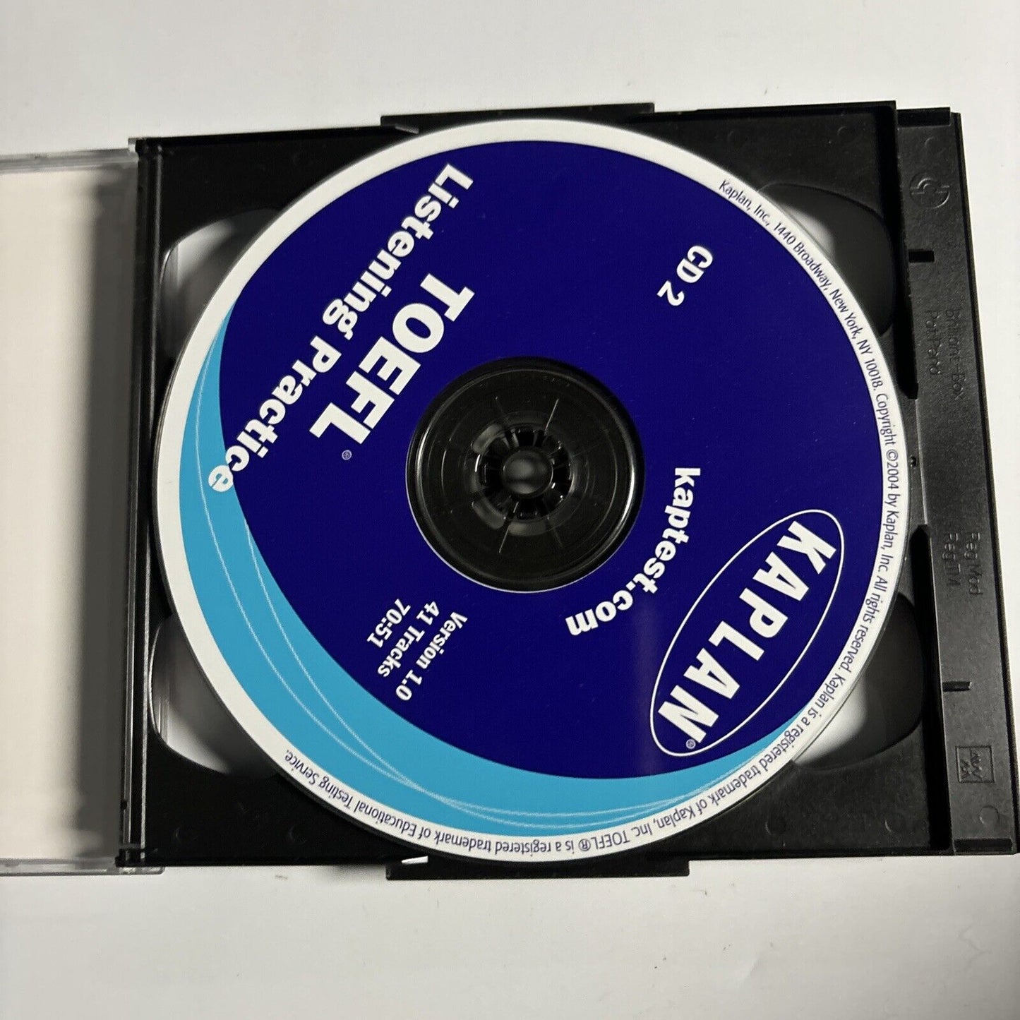 Kaplan TOEFL Listening Practice (CD, 2004, 2-Disc)