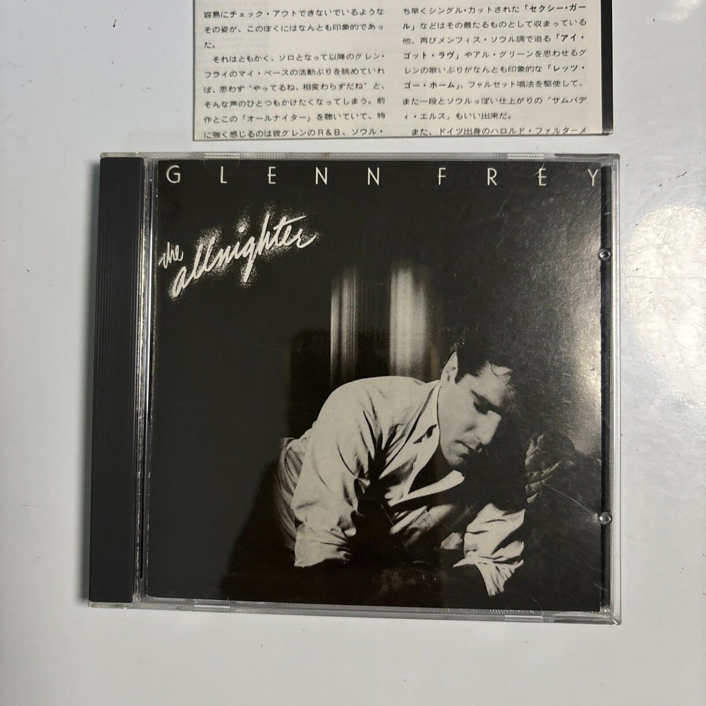 Glenn Frey - The Allnighter (CD, 1988) Japan 20p2-2356 MCA Records