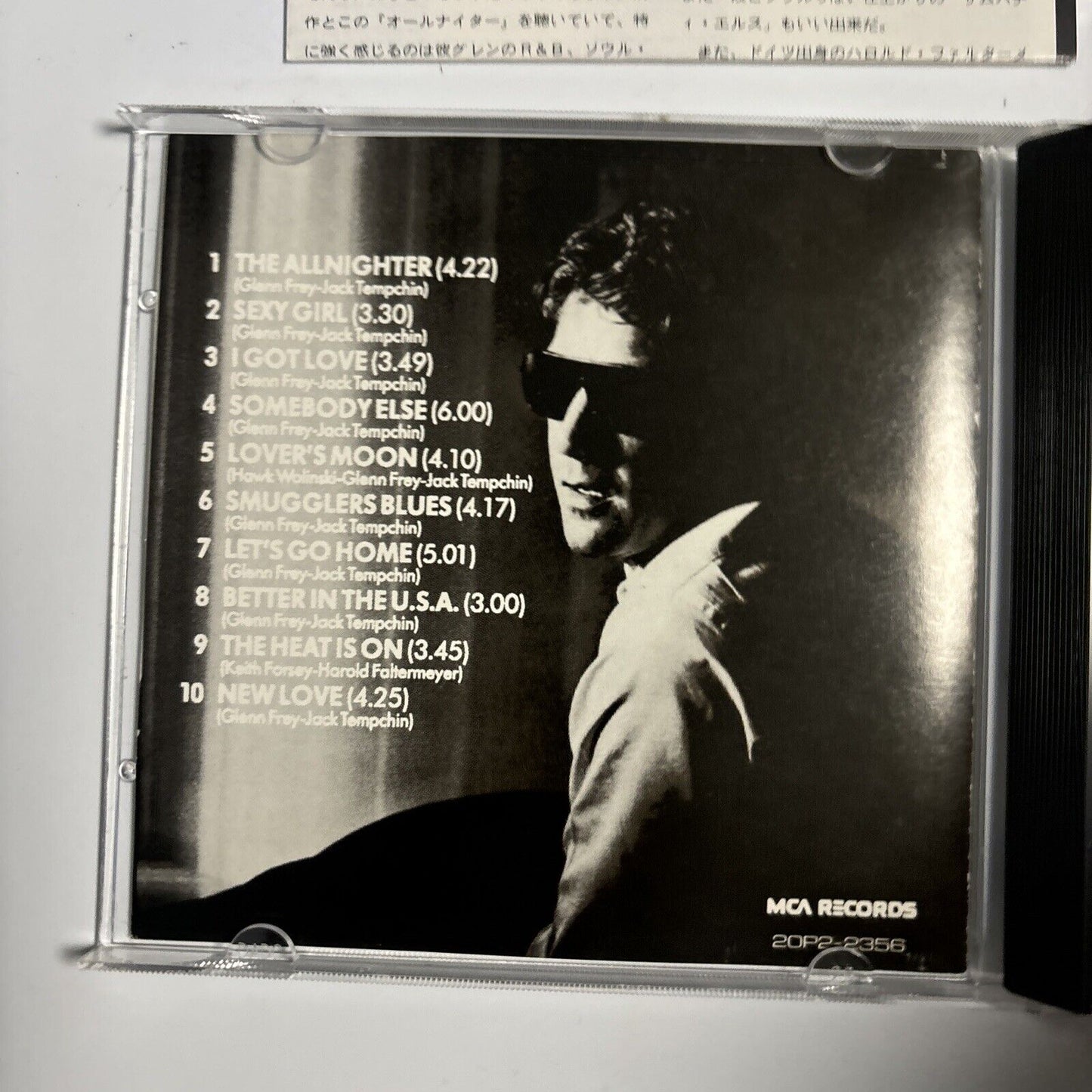 Glenn Frey - The Allnighter (CD, 1988) Japan 20p2-2356 MCA Records