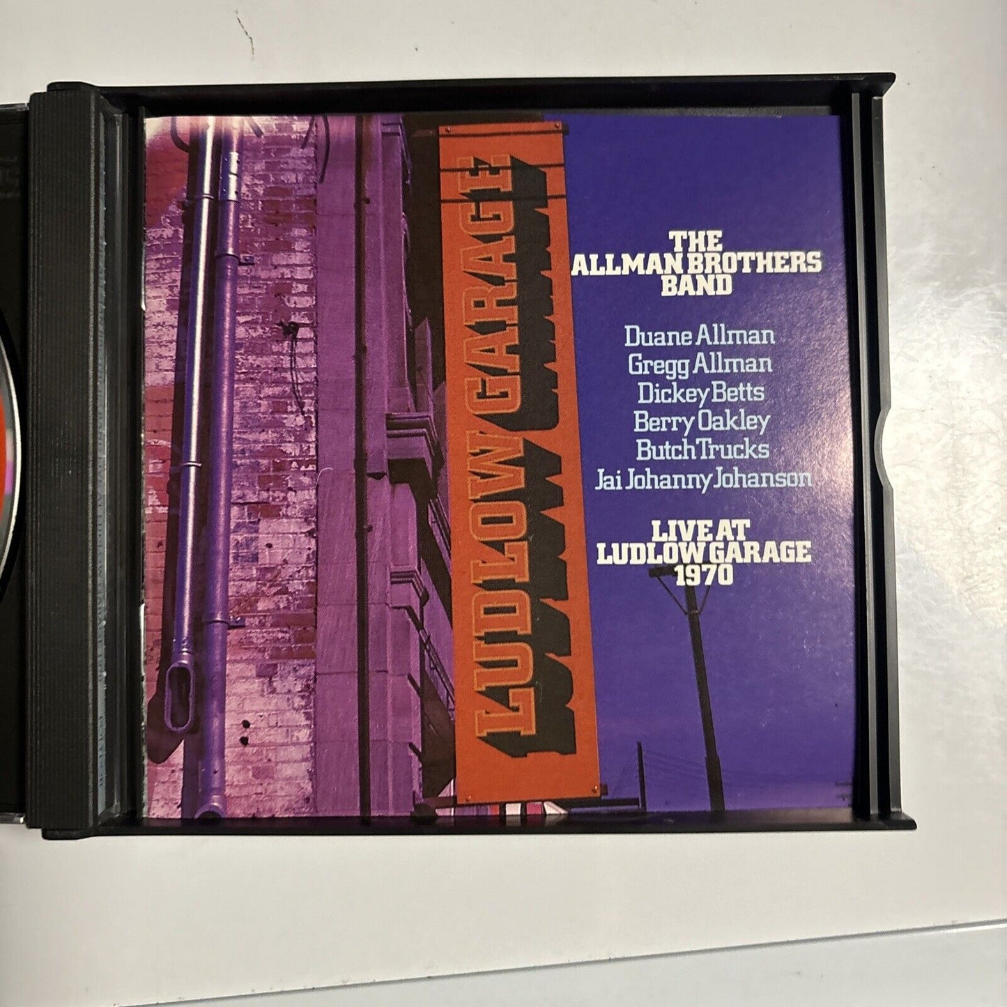 The Allman Brothers Band - Live At Ludlow Garage 1970 (CD, 1990) Polydor