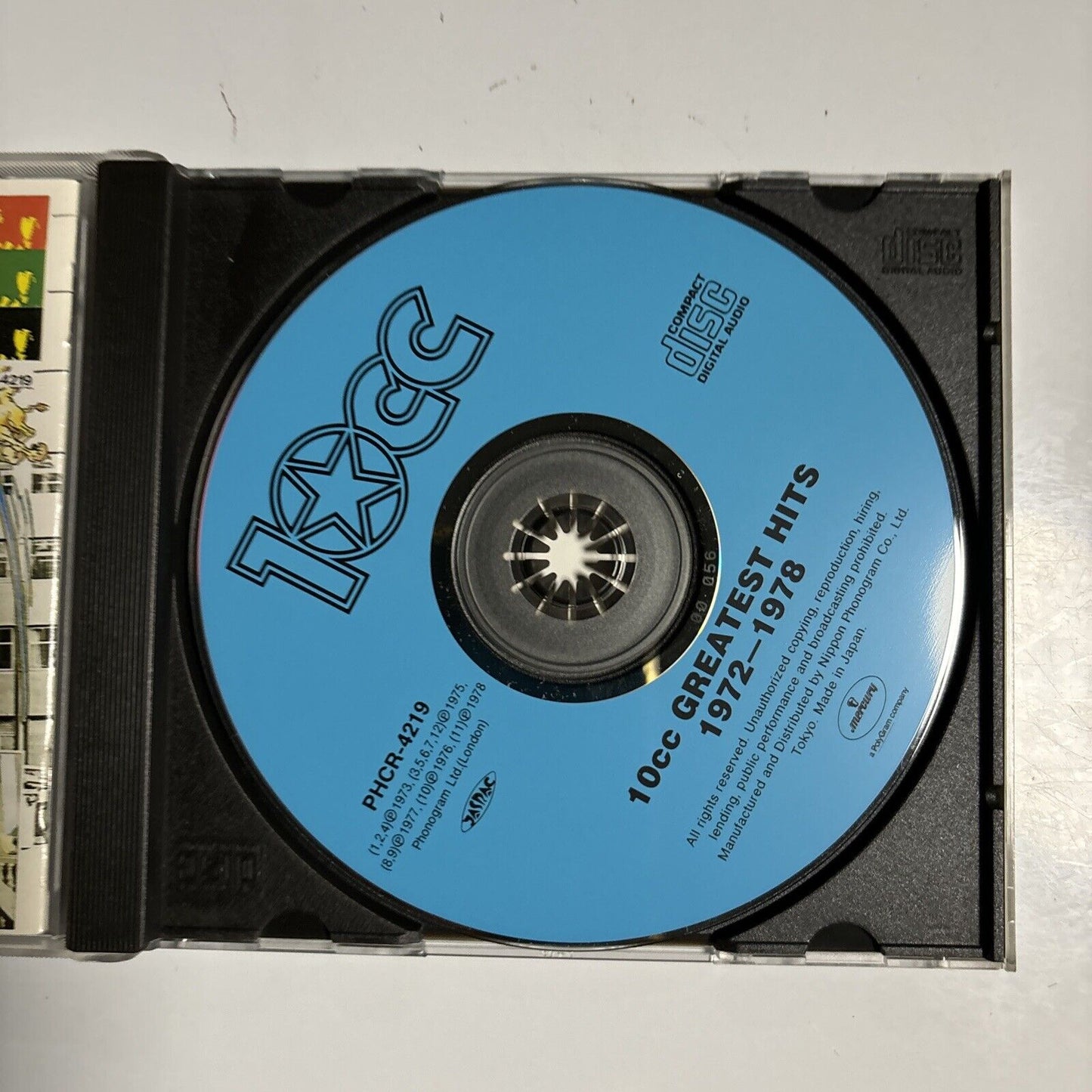 10cc - Greatest Hits 1972-1978 (CD, 1994) Japan phcr-4219
