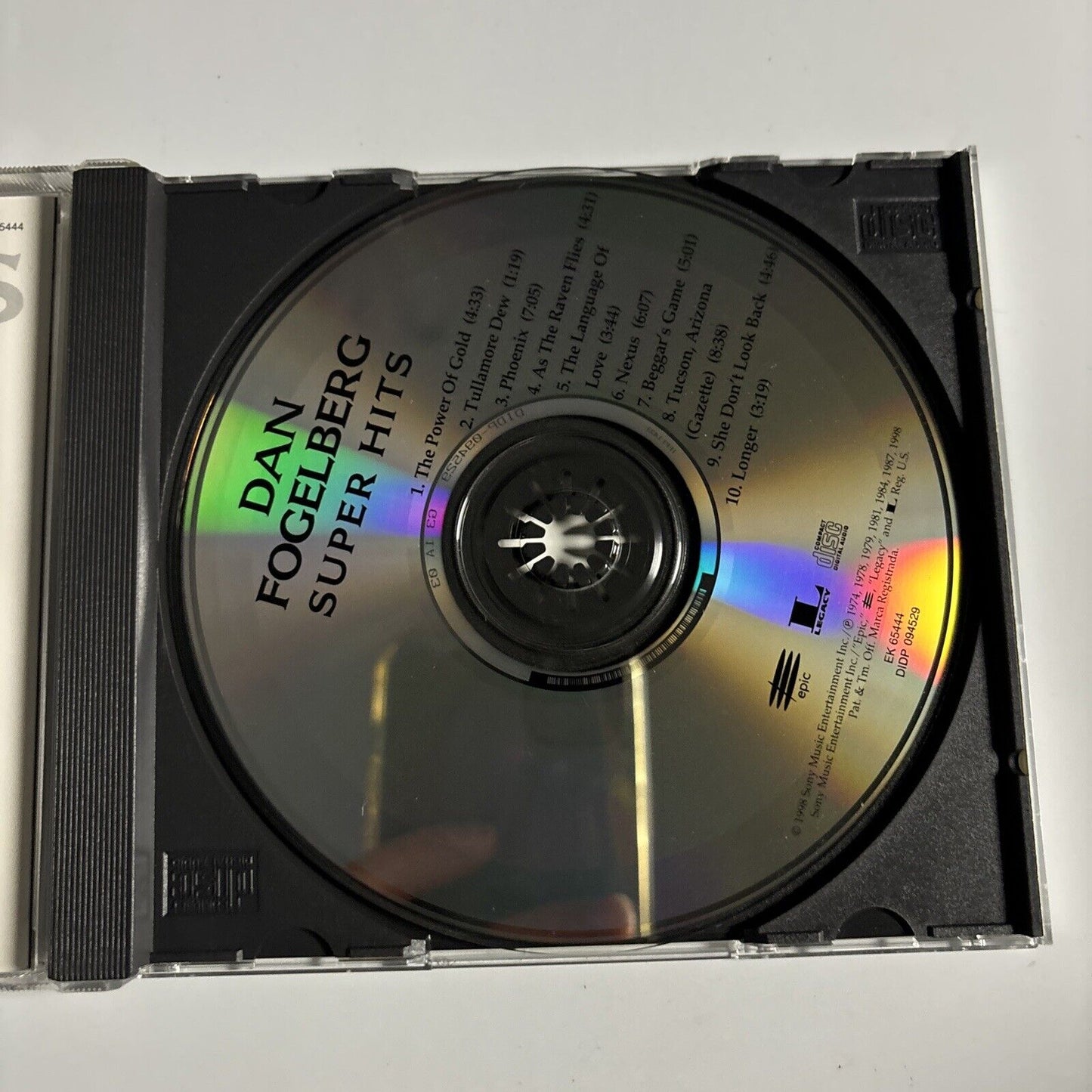 Dan Fogelberg - Super Hits (CD, 1988) Rock EK 65444