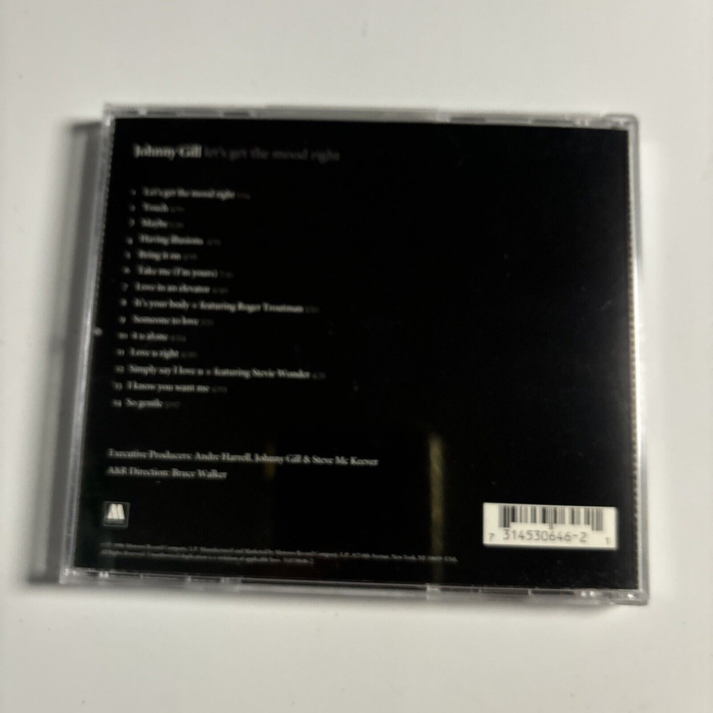 Johnny Gill - Let's Get The Mood Right (CD, 1996) Motown