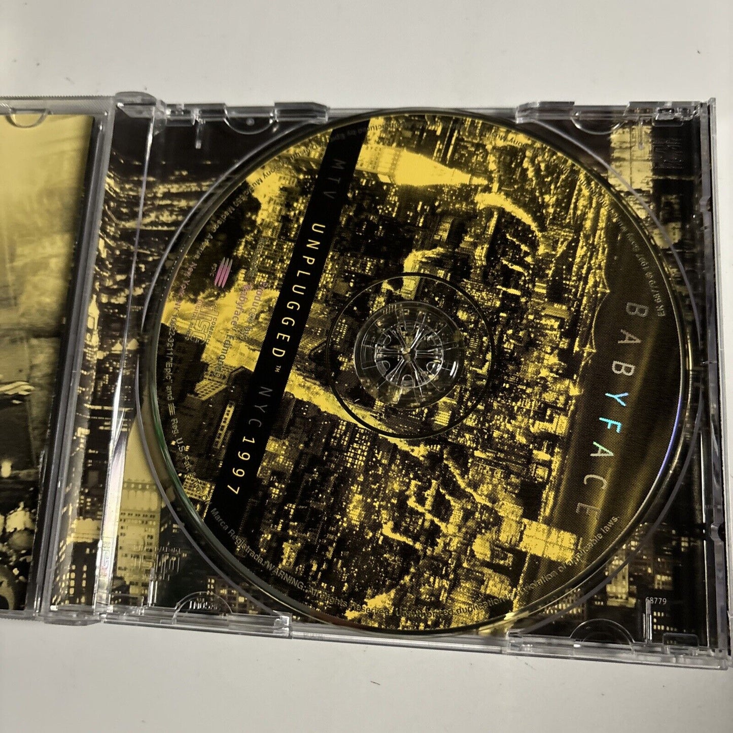 Babyface - MTV Unplugged NYC 1997 (CD, 1997) EK 68779