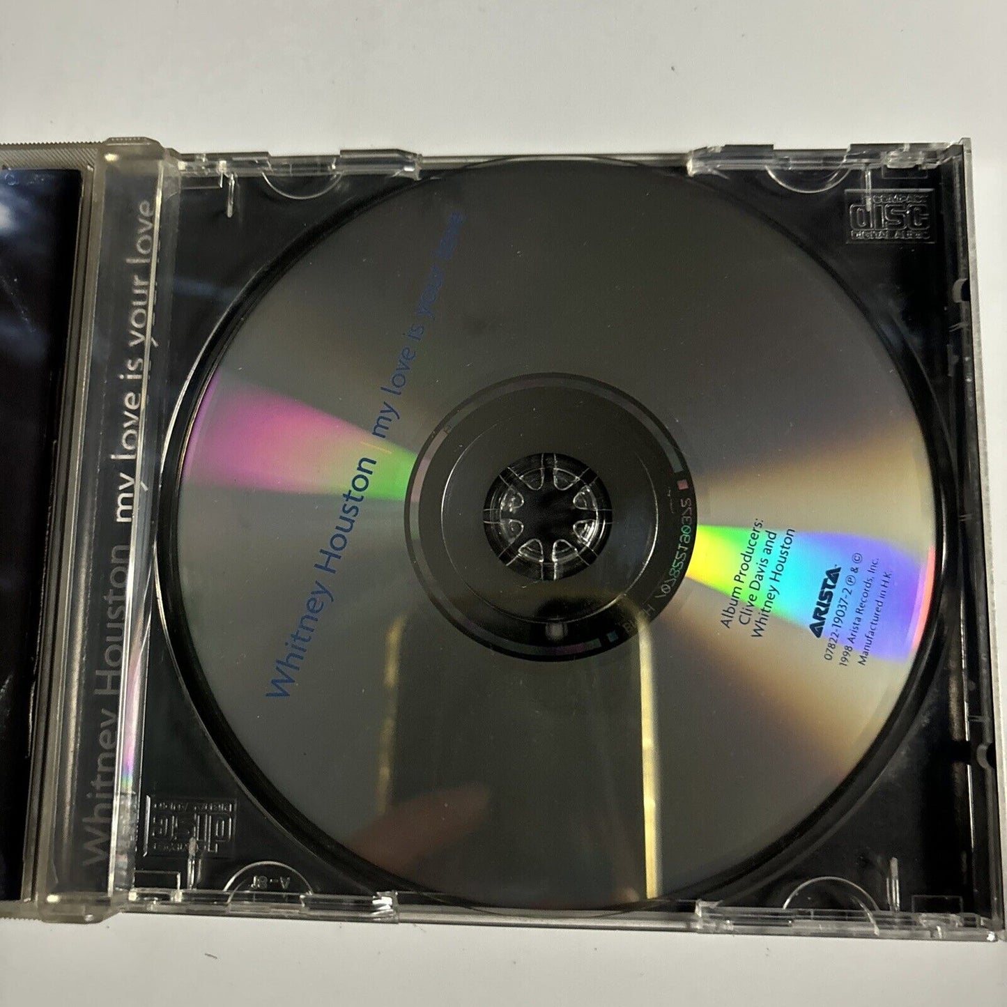 Whitney Houston - My Love Is Your Love (CD, 1998) Arista 473563 2