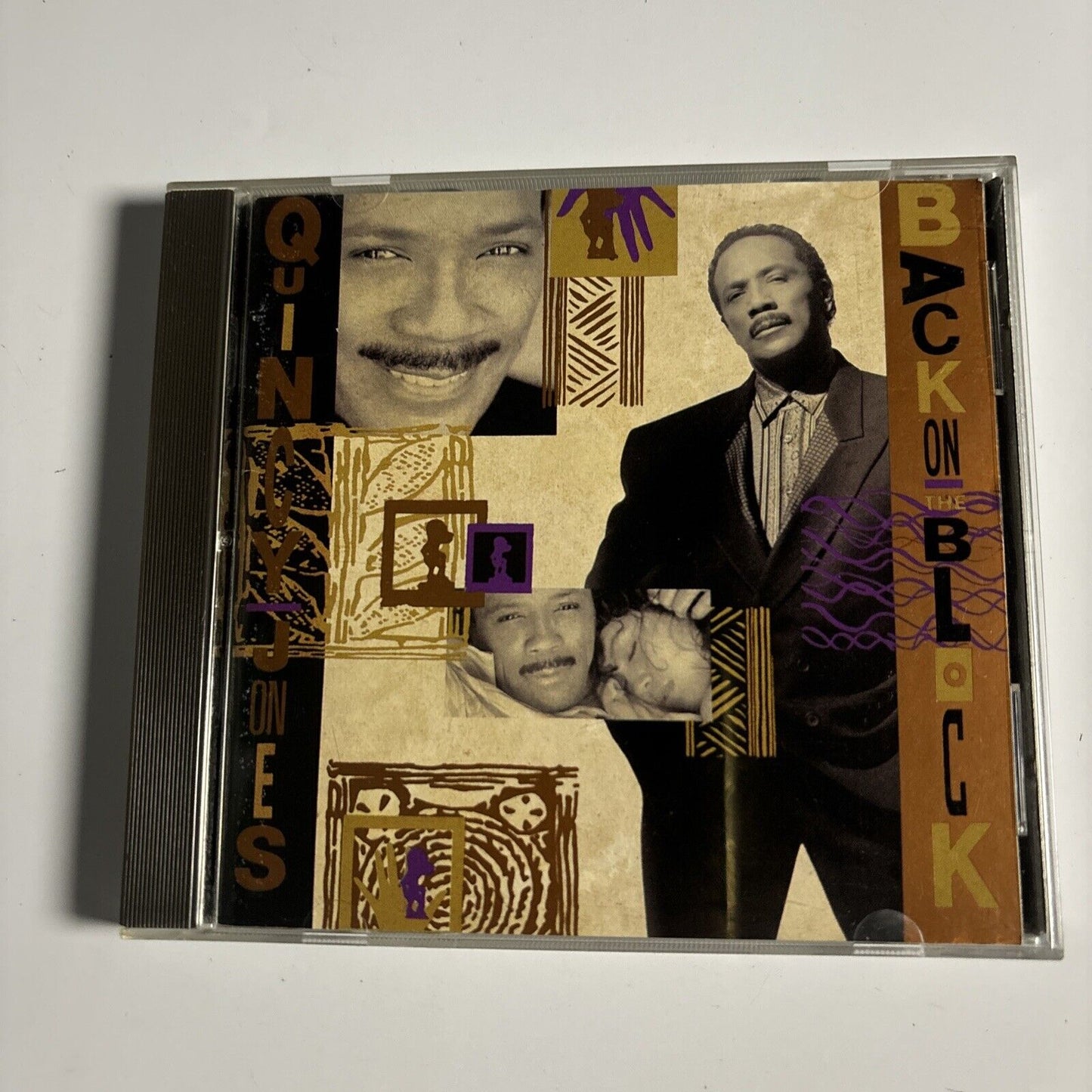 Quincy Jones - Back On The Block (CD, 1989) Qwest Records 926 020-2