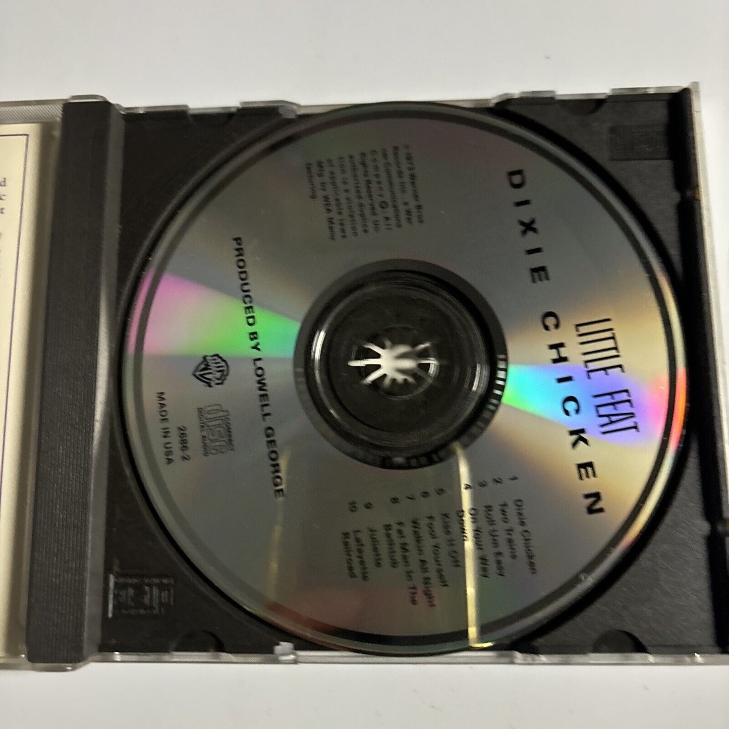 Little Feat - Dixie Chicken (CD, 1987) Warner Bros. Records 2686-02-01