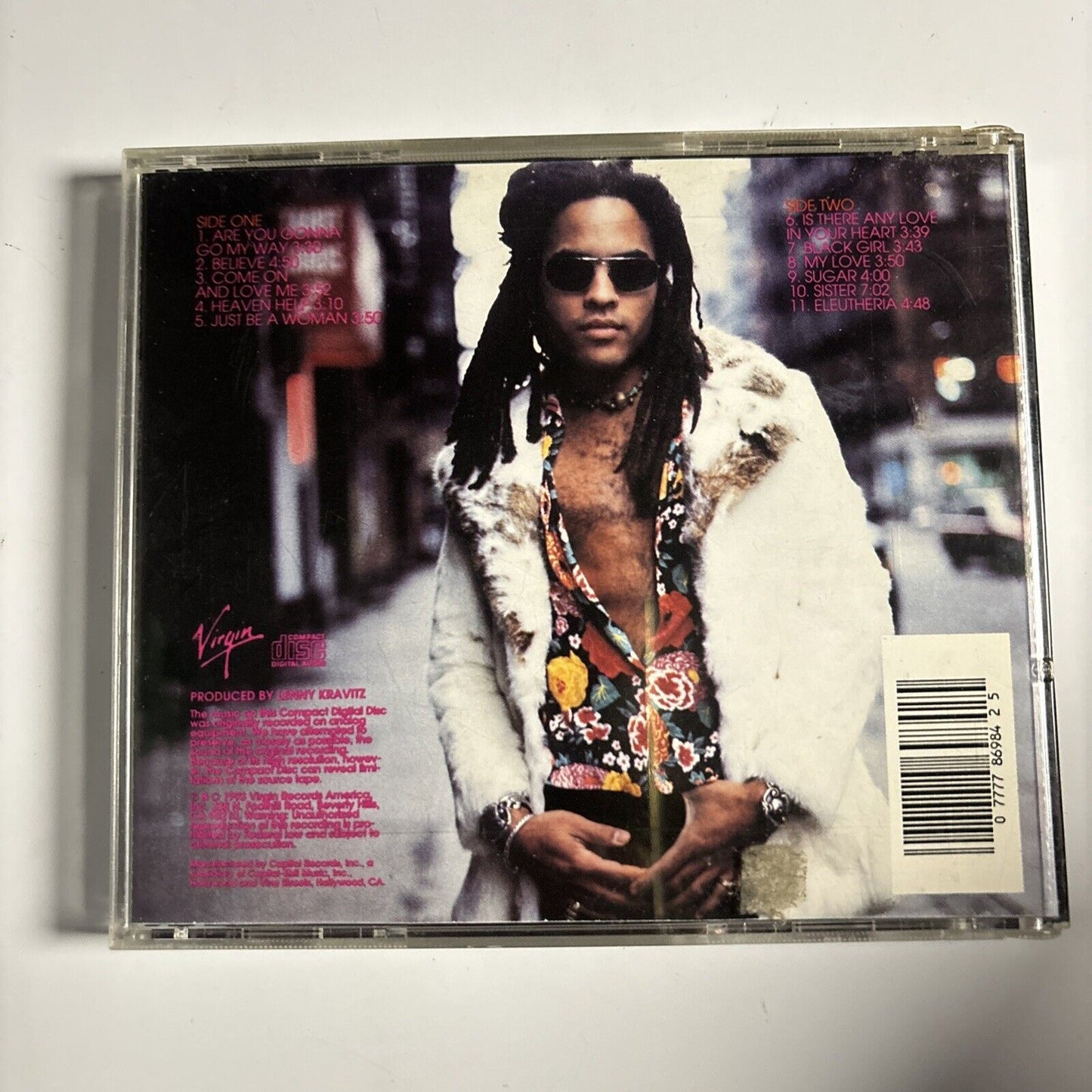 Lenny Kravitz - Are You Gonna Go My Way (CD, 1993) Virgin 1234567890
