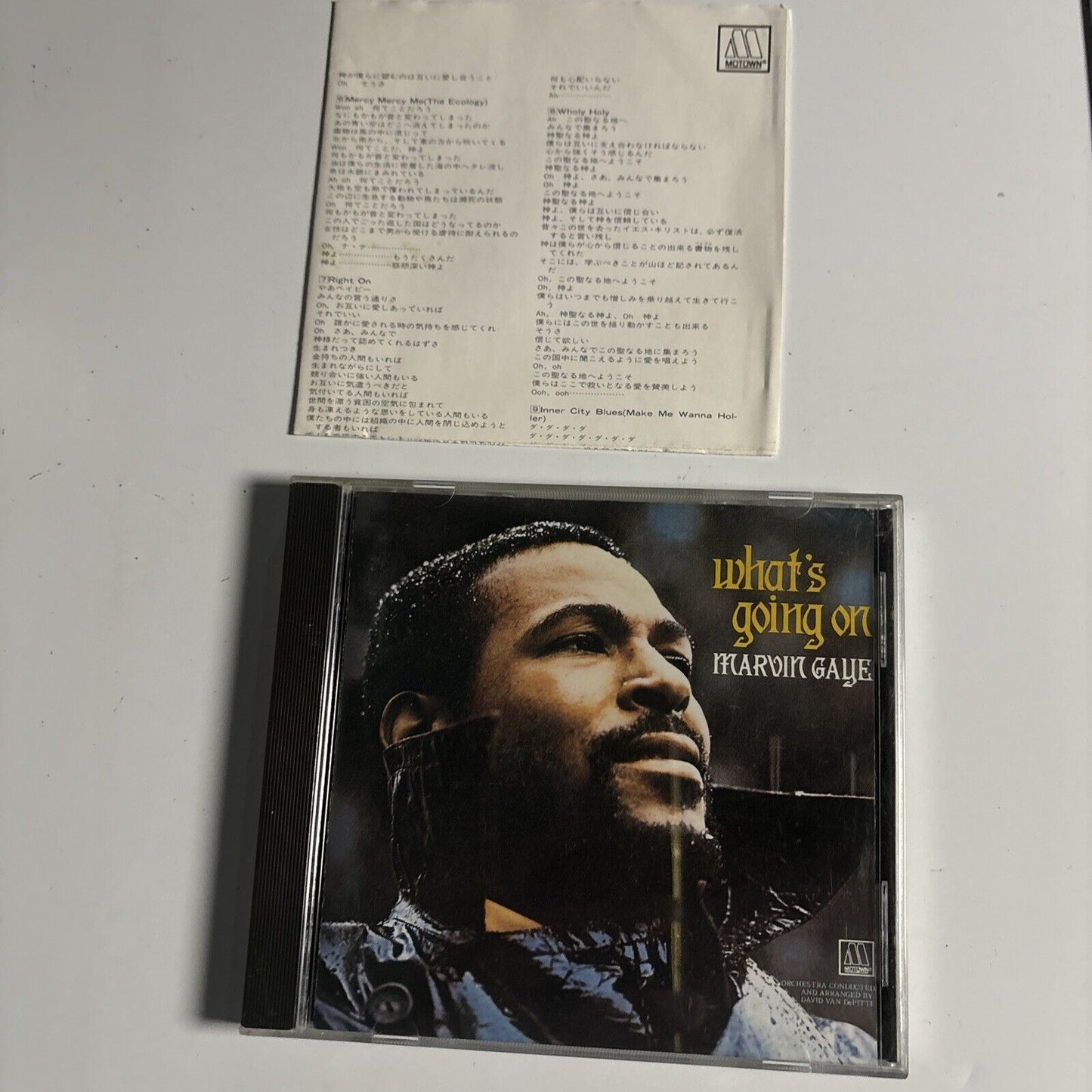 Marvin Gaye - What's Going On (CD, 1992) Japan poct-1822