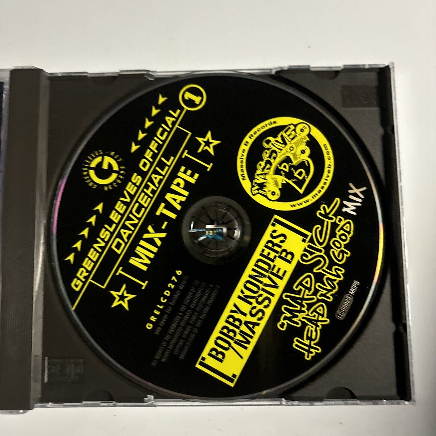 Greensleeves Official Dancehall Mix-Tape 1 (CD, 2003) Mad Sick Head Nah Good Mix