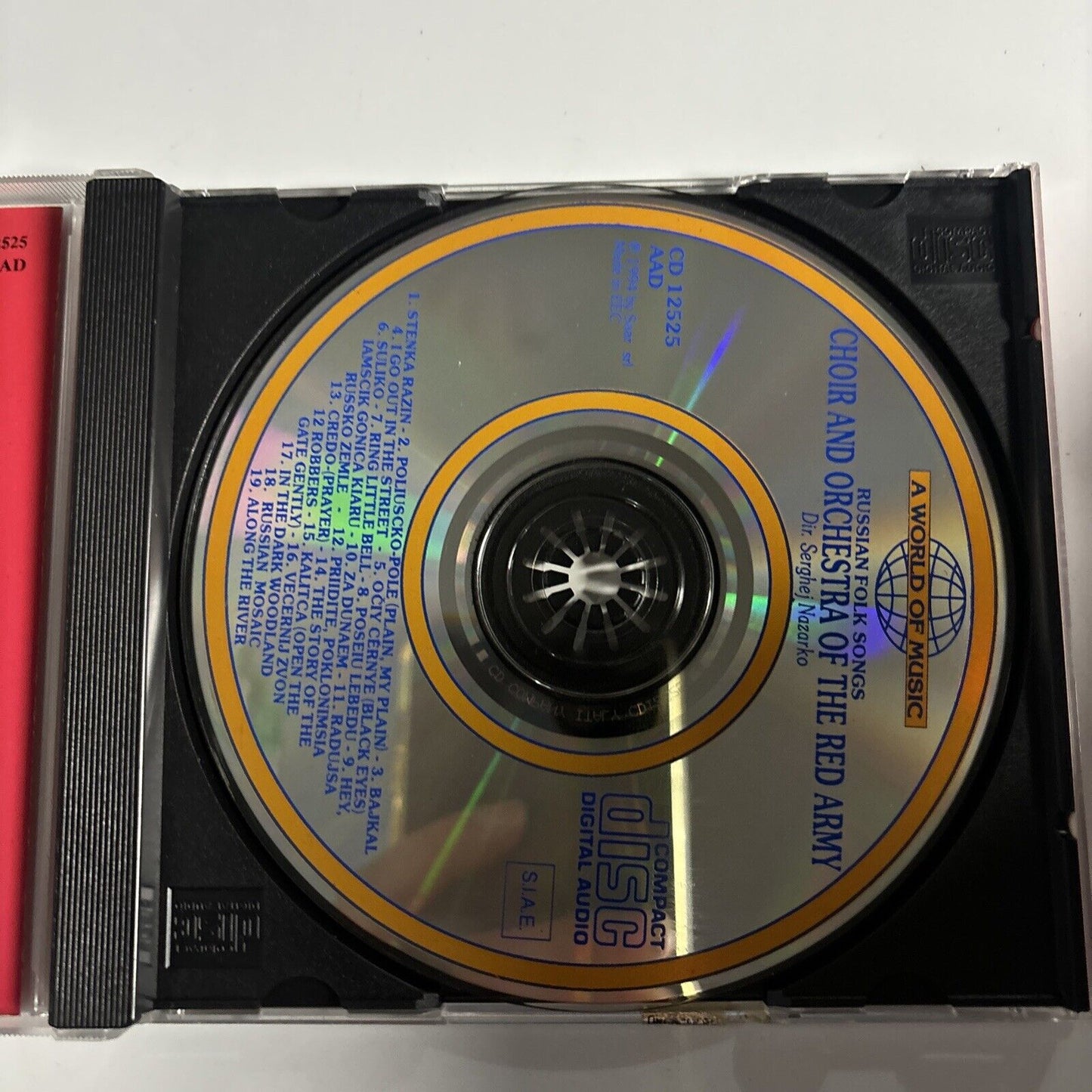 Choir And Orchestra Of The Red Army - Russian Folk Songs (CD, 1994)