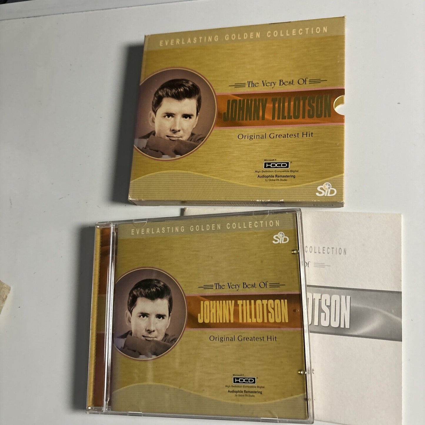 Johnny Tillotson - The Very Best Of Johnny Tillotson (CD, HDCD, 2005) SICD-08007