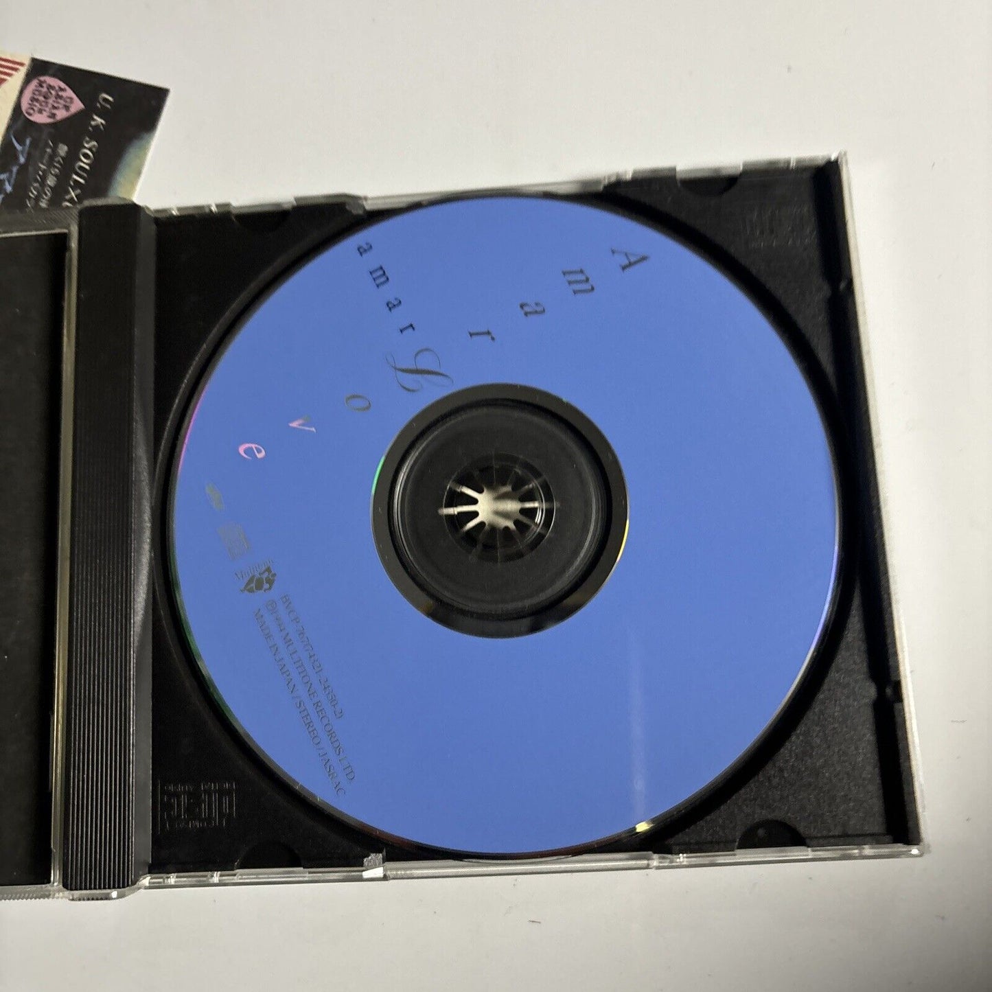 Amar - Amar Love (CD, 1994) Japan bvcp-767 Obi