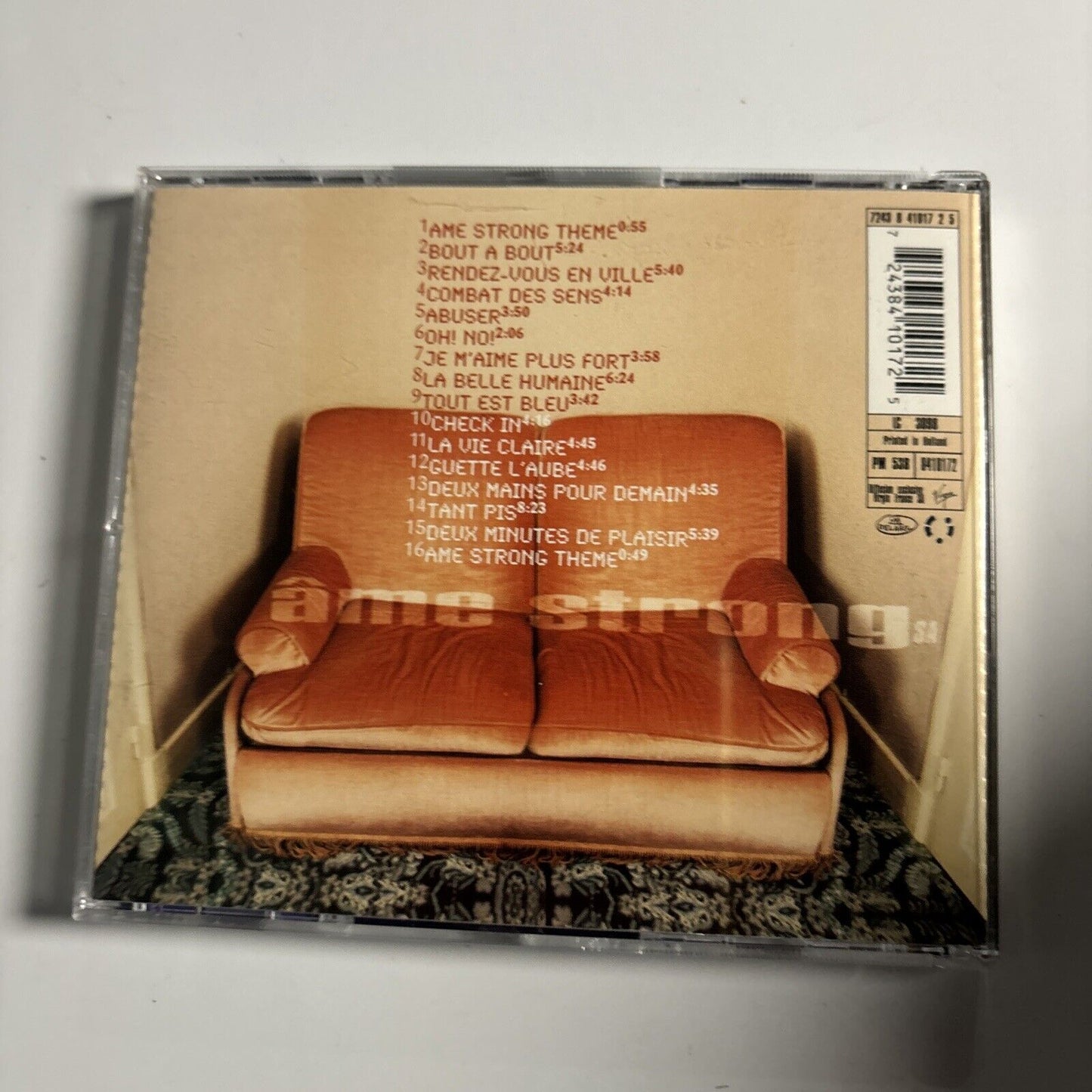 Âme Strong SA - Combat Des Sens (CD, 1996) France Delabel