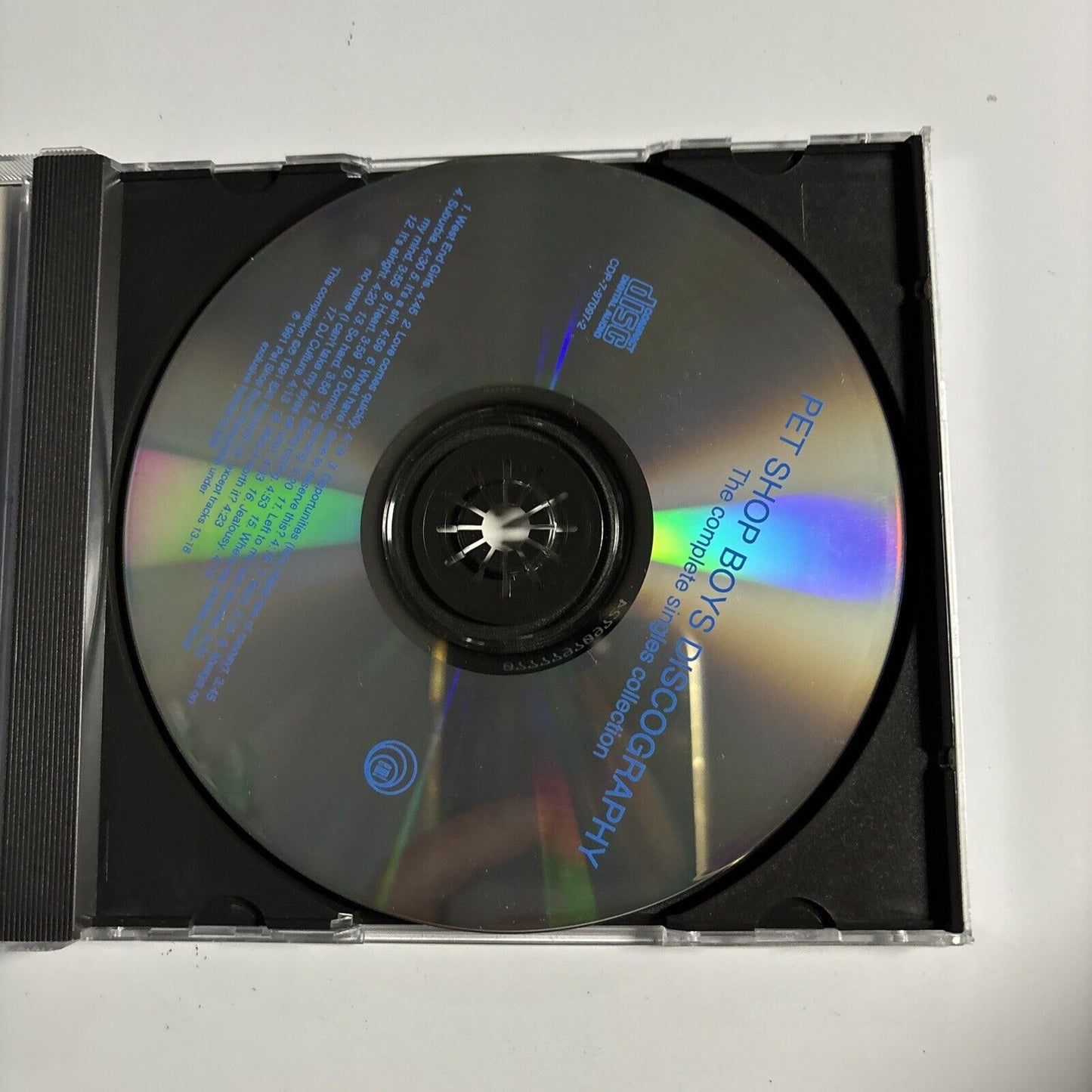 Pet Shop Boys - Discography (CD, 1991) EMI Records CDP-7-97097-2
