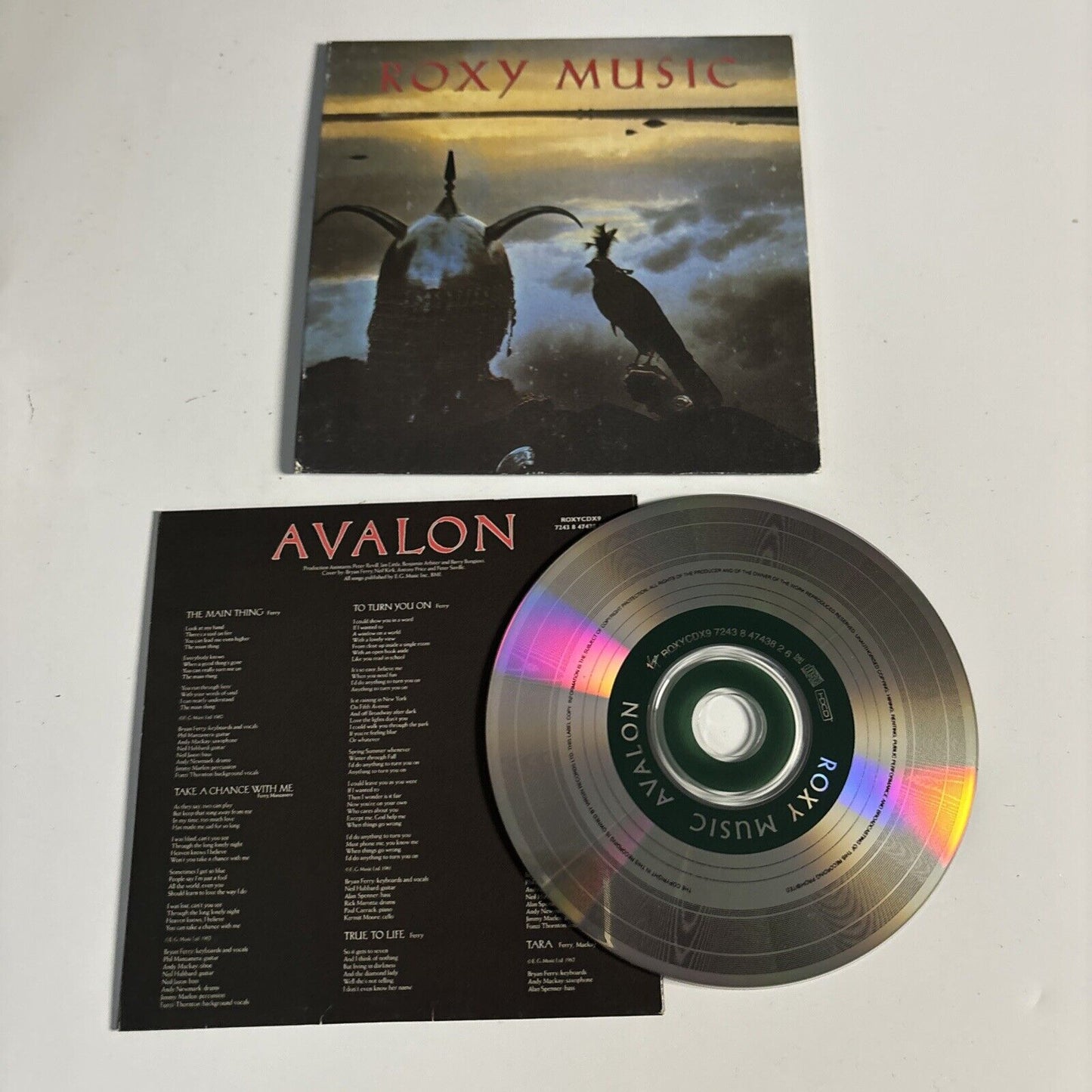 Roxy Music - Avalon (CD, HDCD,1999) Card Sleeve ROXYCDX9