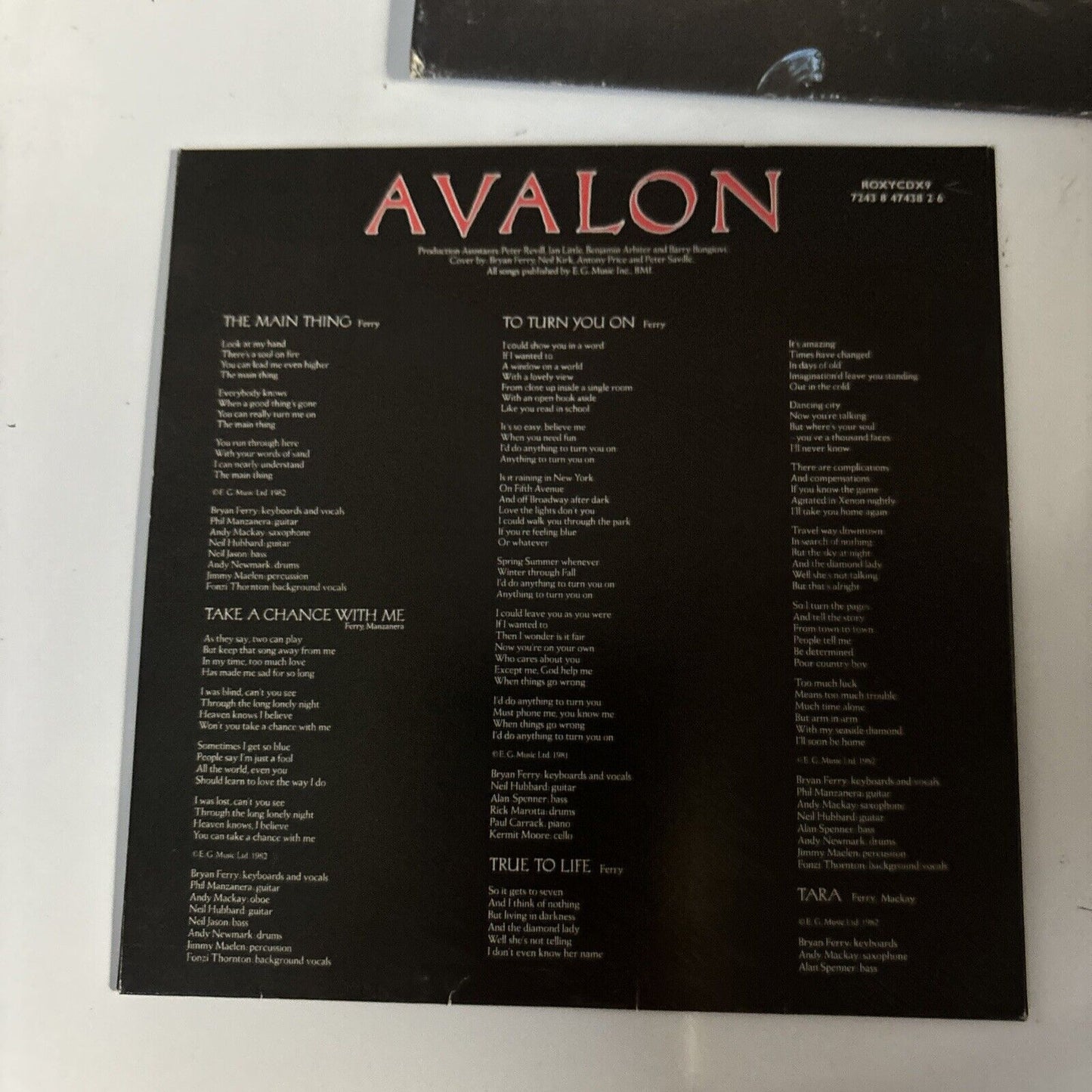 Roxy Music - Avalon (CD, HDCD,1999) Card Sleeve ROXYCDX9