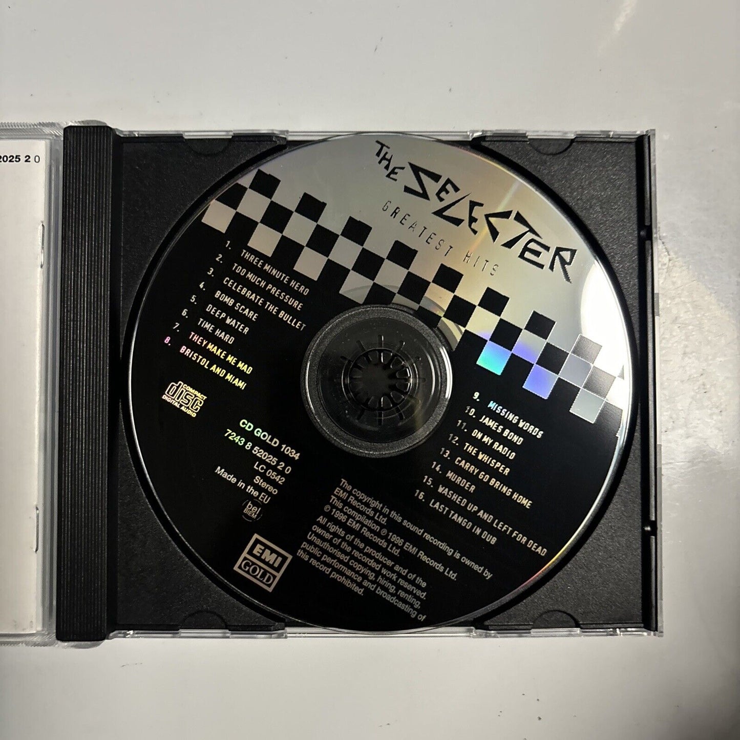 The Selecter - Greatest Hits (CD, 1996) EMI Gold